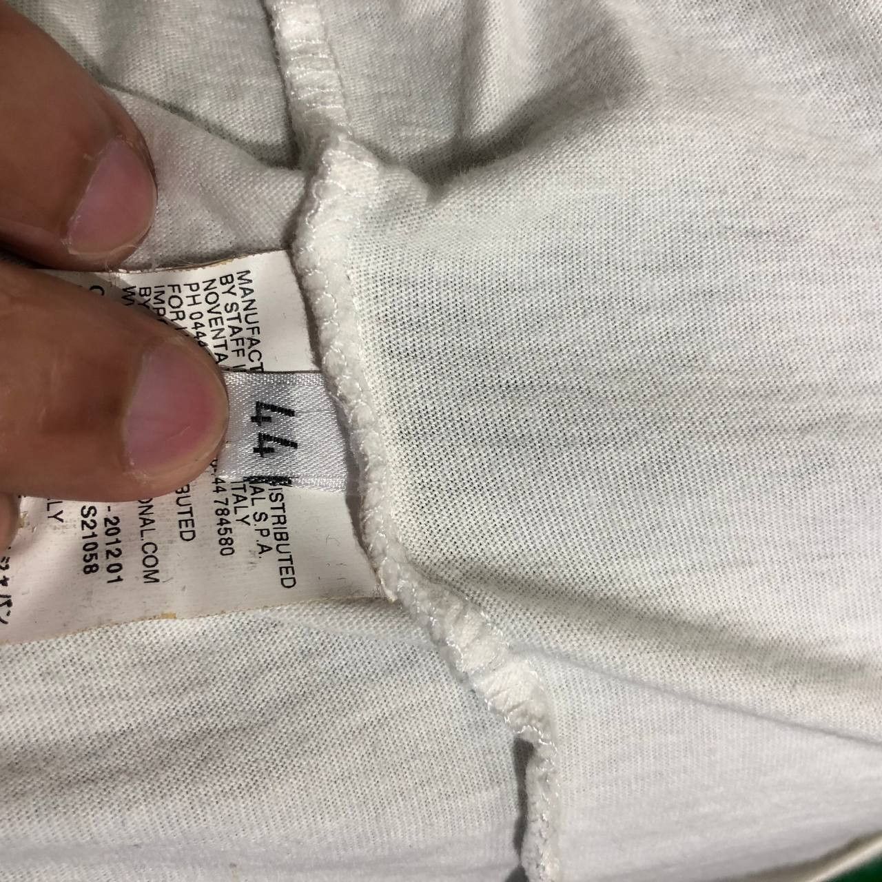 Maison Margiela Maison Margiela line 10 numbering tee Size US S / EU 44-46 / 1 - 5 Thumbnail