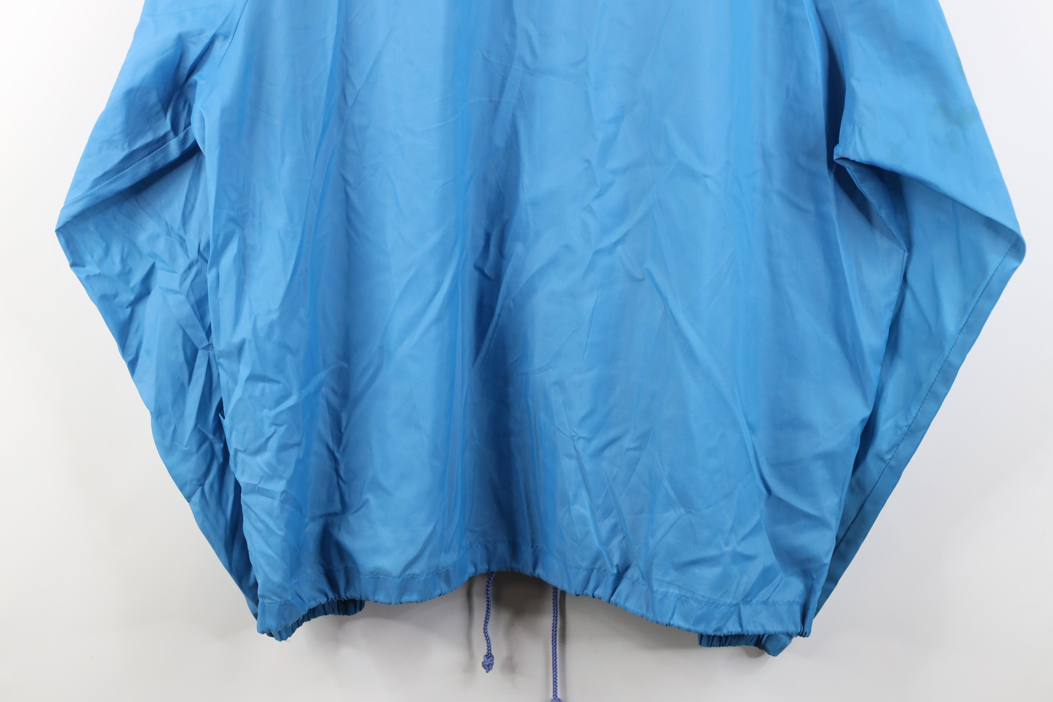 Vintage Vintage 70s 80s Blue Code Coach Coaches Windbreaker Jacket Size US XL / EU 56 / 4 - 17 Thumbnail