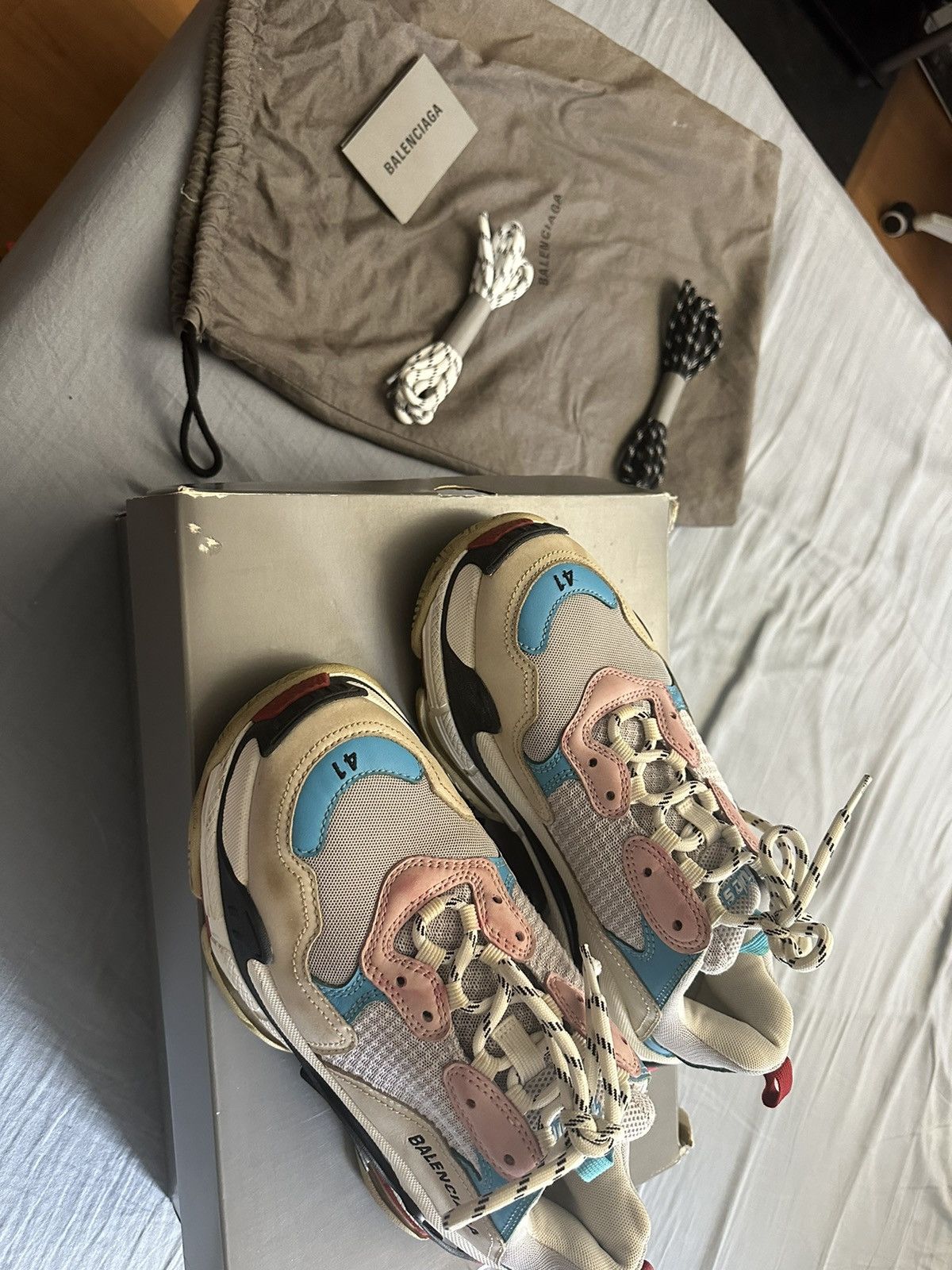 Balenciaga Balenciaga Triple S Size US 8.5 / EU 41-42 - 2 Thumbnail