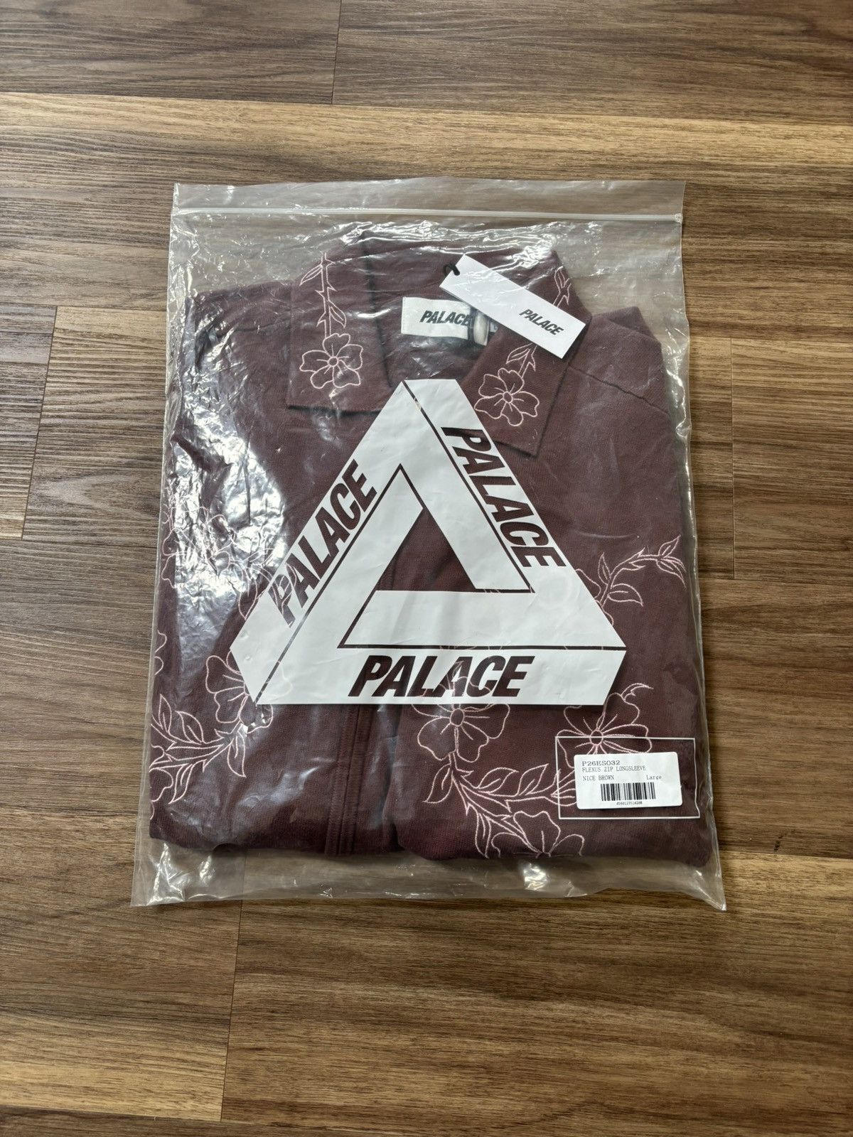 Palace Palace Flexus Brown Zip Up Long Sleeve Size Large Size US L / EU 52-54 / 3 - 2 Thumbnail