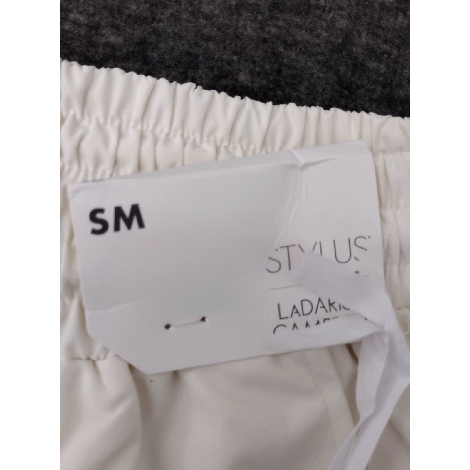 Vintage Stylus Ladarius Campbell Cargo Pants Men Size S/M Ivory Adjustable Stretch Size US 29 - 6 Thumbnail