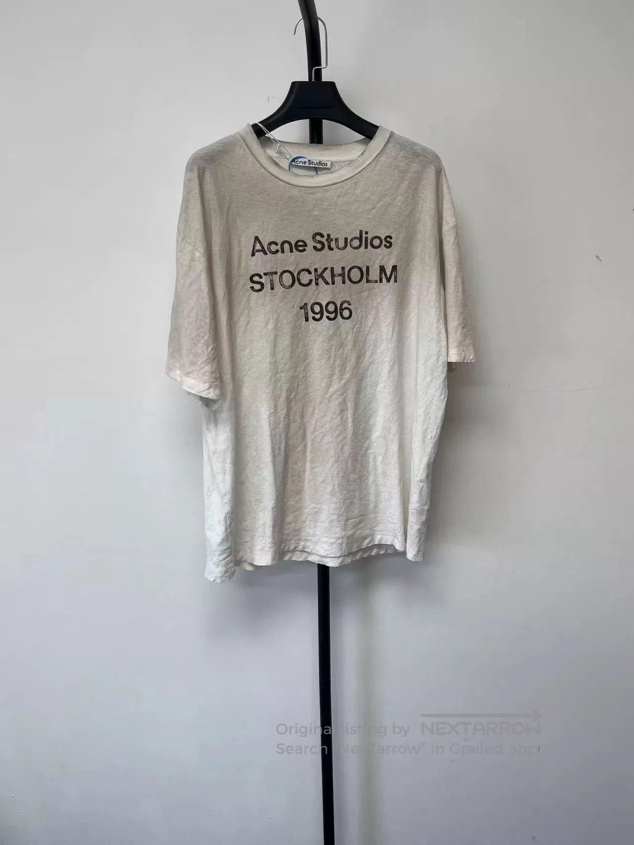 Acne Studios acne studios vintage logo oversized t. Size US S / EU 44-46 / 1 - 1 Thumbnail