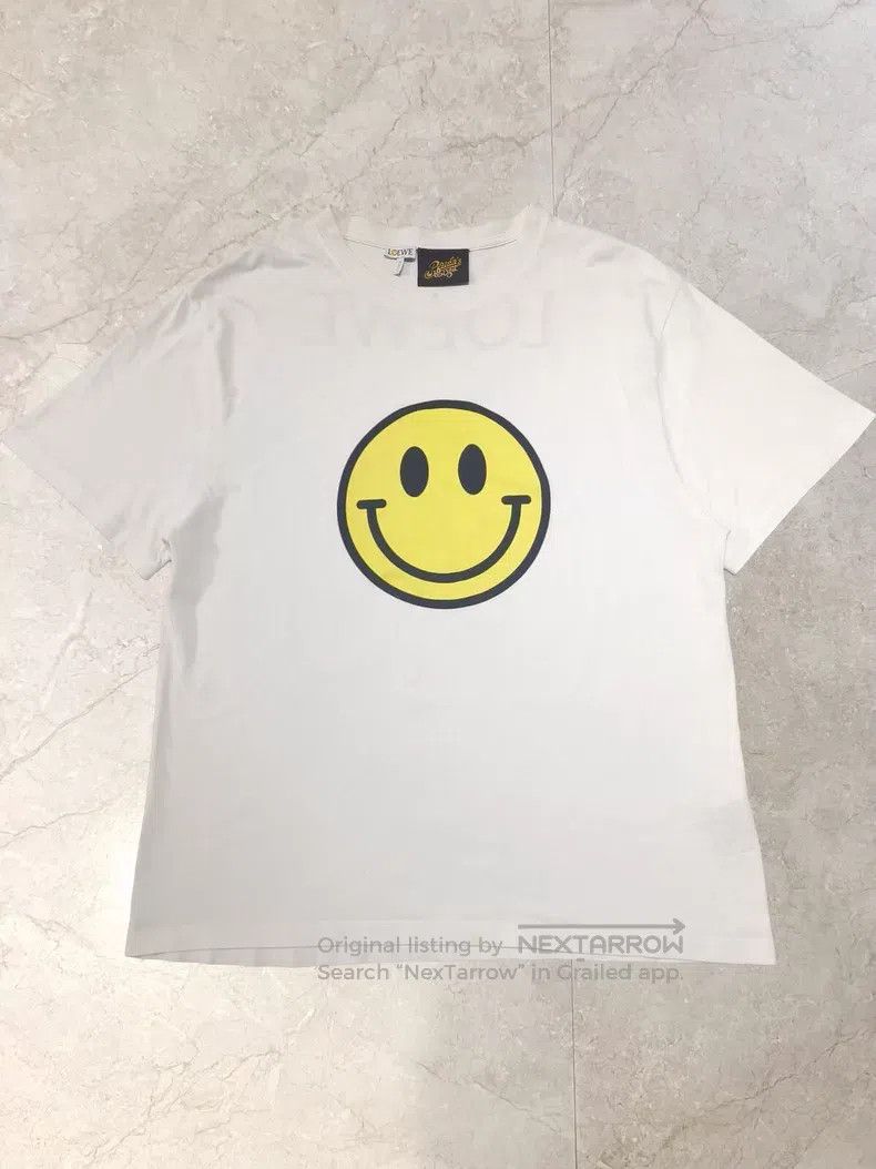LOEWEロエベ Smiley スマイル Tシャツ ホワイト XS LOEWEロエベ Smiley