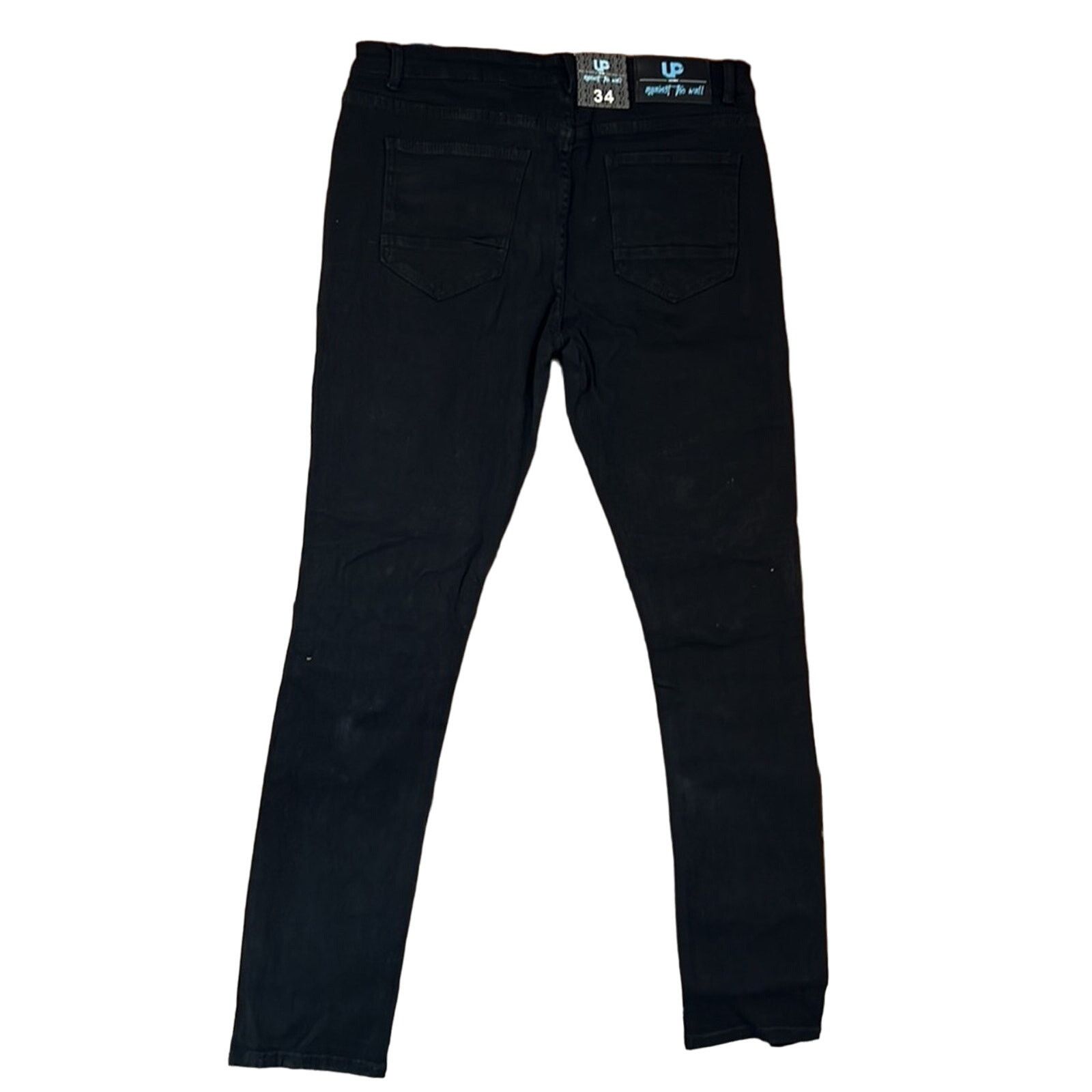 Other Mens Up Against the Wall black skinny jeans size 34 New Size US 34 / EU 50 - 2 Thumbnail
