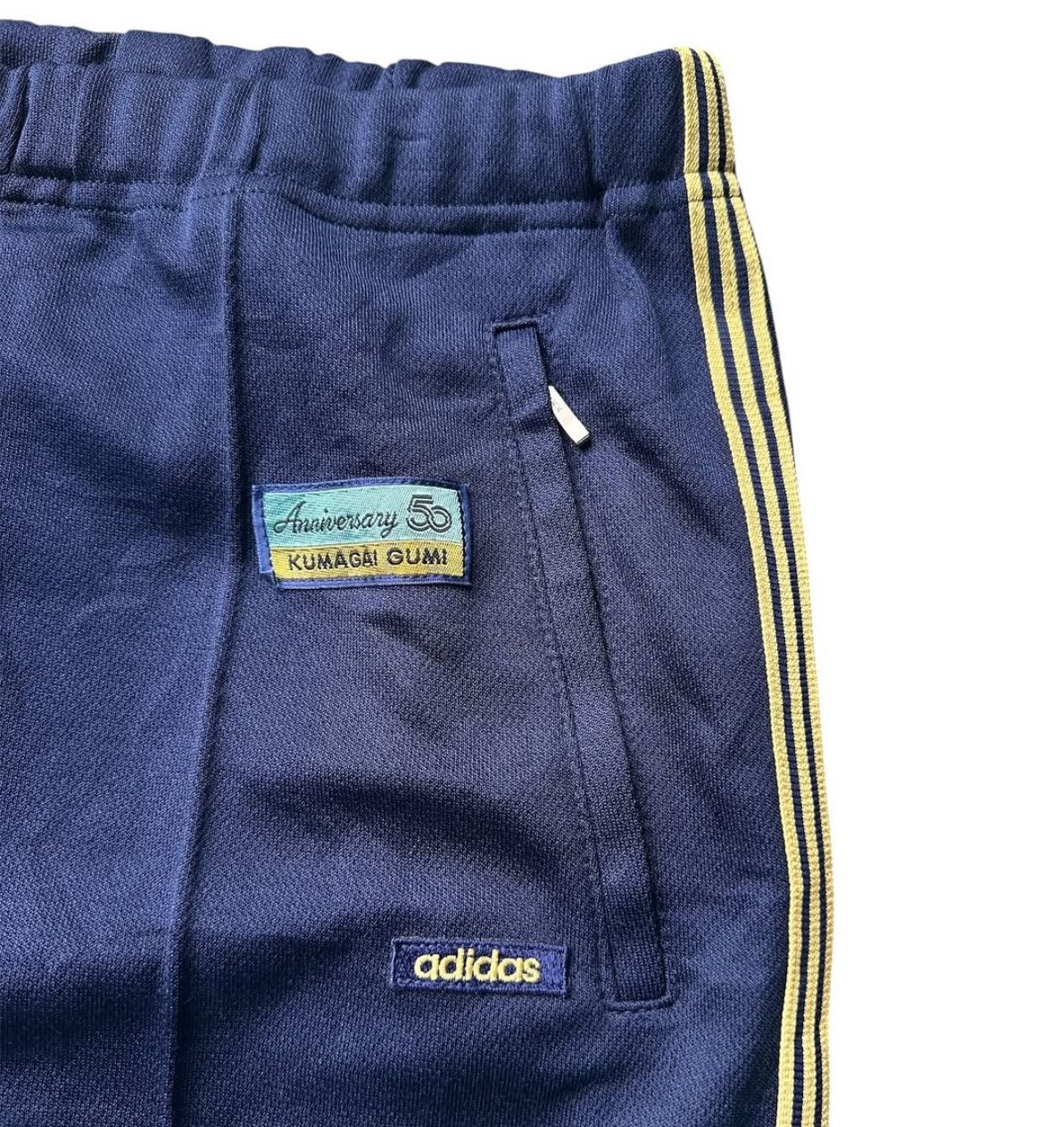 Adidas Vintage 90s Adidas Firebird W.Germany Stripe Taped Pants Size US 32 / EU 48 - 3 Thumbnail
