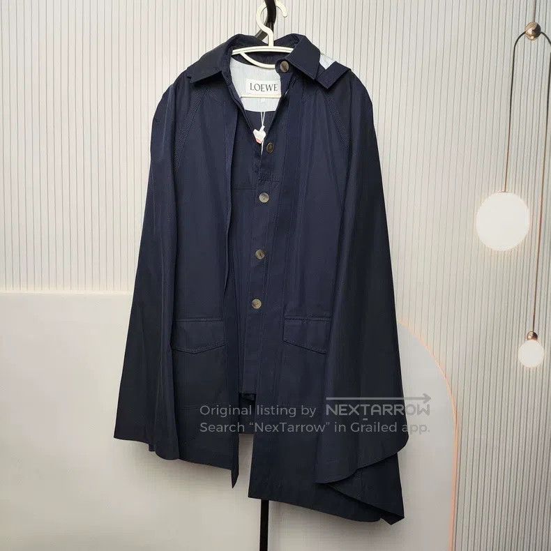 Loewe Loewe Jacket navy blue Size XXS / US 00 / IT 34 - 1 Thumbnail