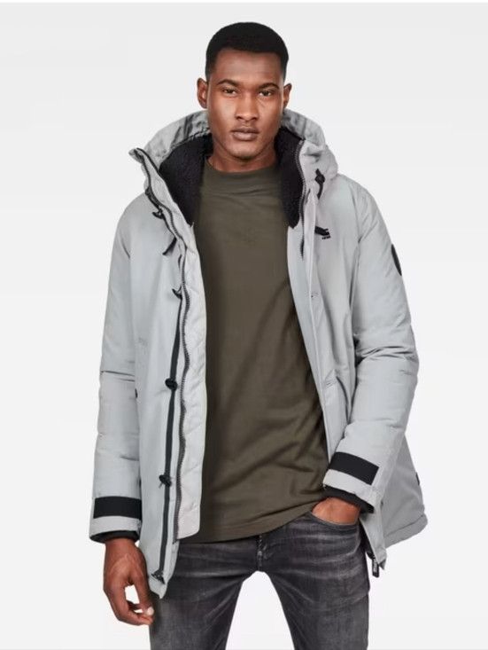 G-Star G-Star Arctic Expedition Jacket Grey Winter Coat Luxury Size US XL / EU 56 / 4 - 1 Thumbnail
