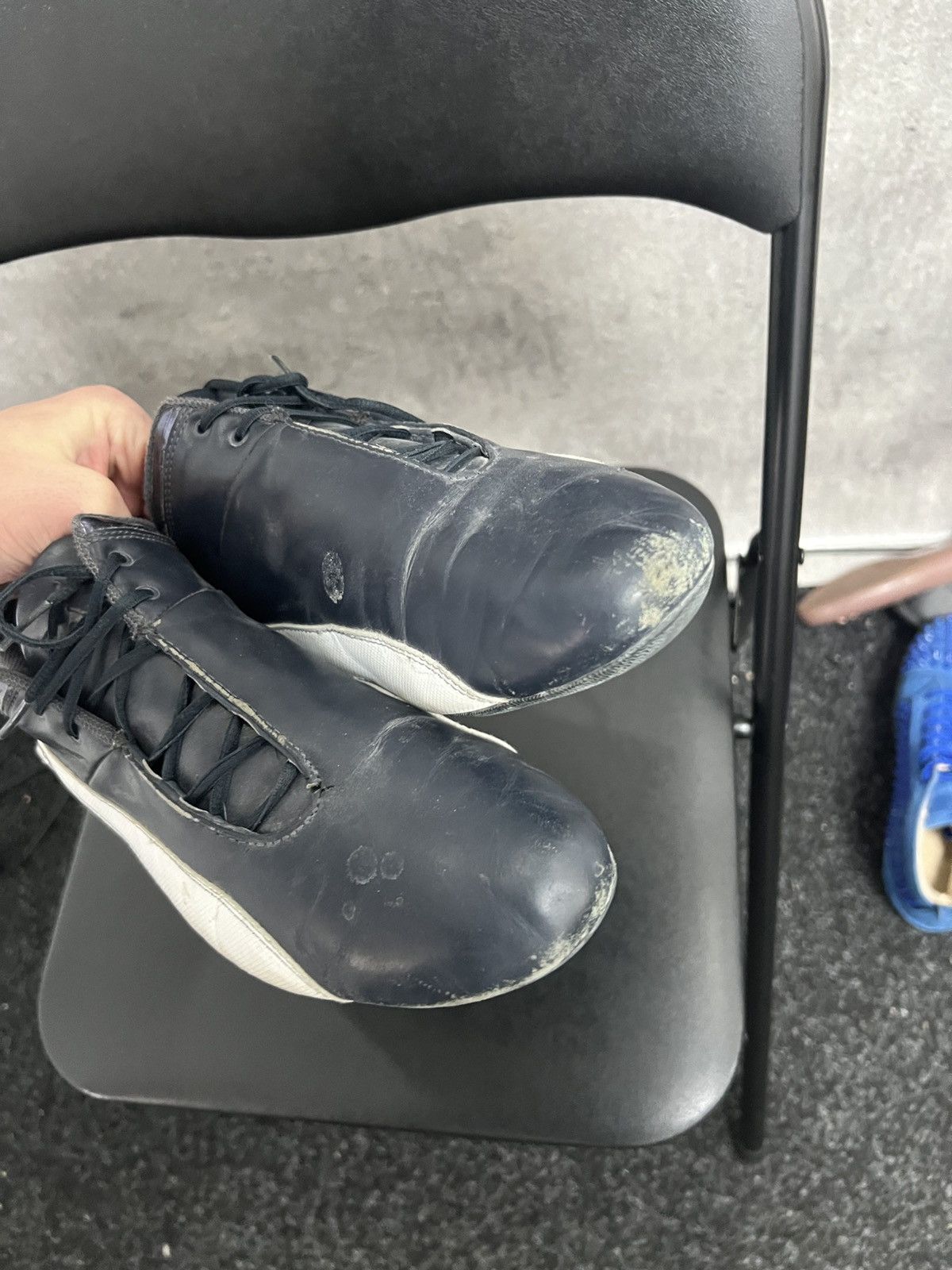 BMW × Puma Vintage Puma Speedcat Racing Leather Black Sneakers Size US 10 / EU 43 - 5 Thumbnail