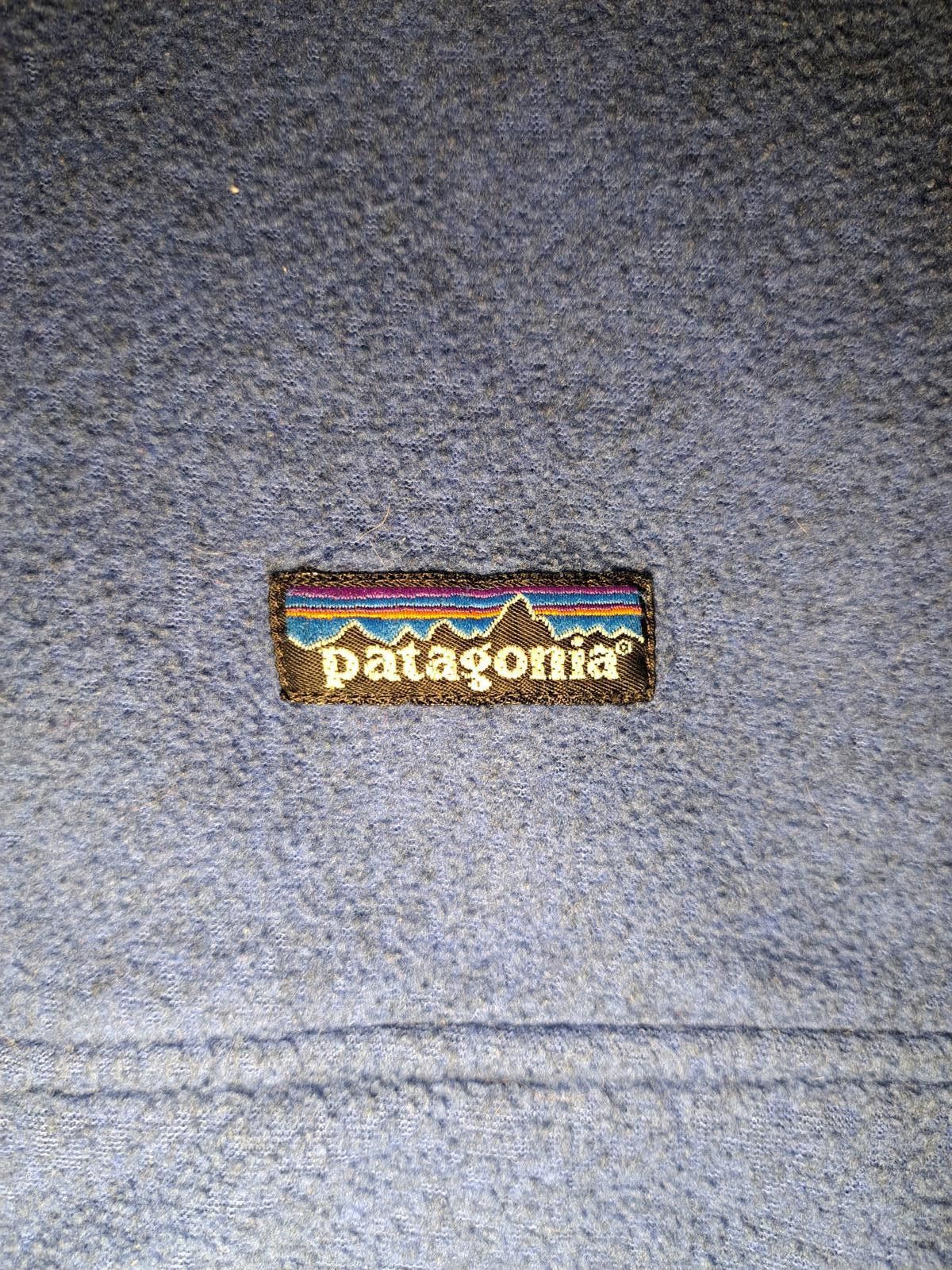 Patagonia VINTAGE 1999 Patagonia Synchilla Pullover Mens Medium Blue Size US M / EU 48-50 / 2 - 3 Thumbnail