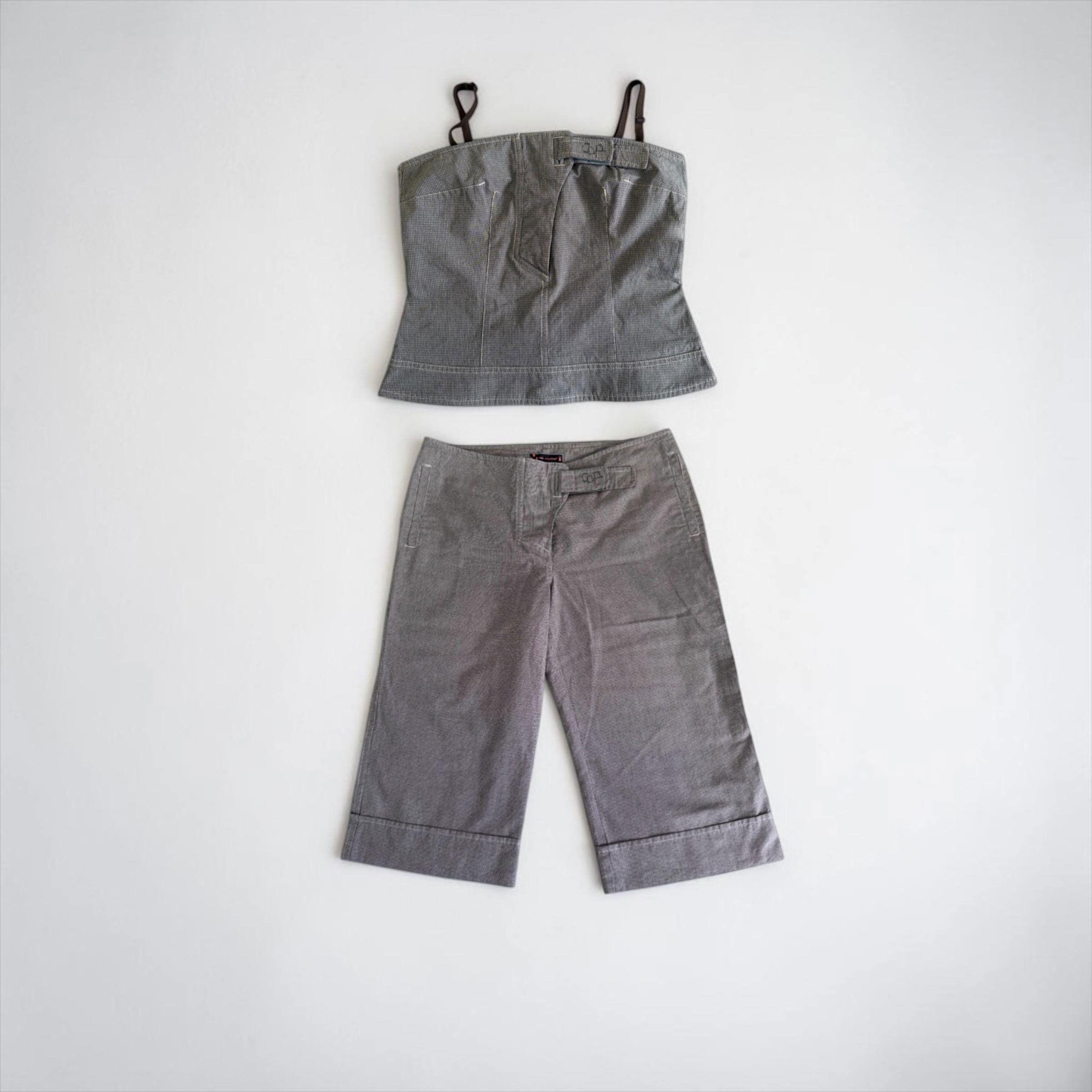 Cop Copine The Cop Copine Corset & Capri Pants Set Size ONE SIZE - 7 Thumbnail