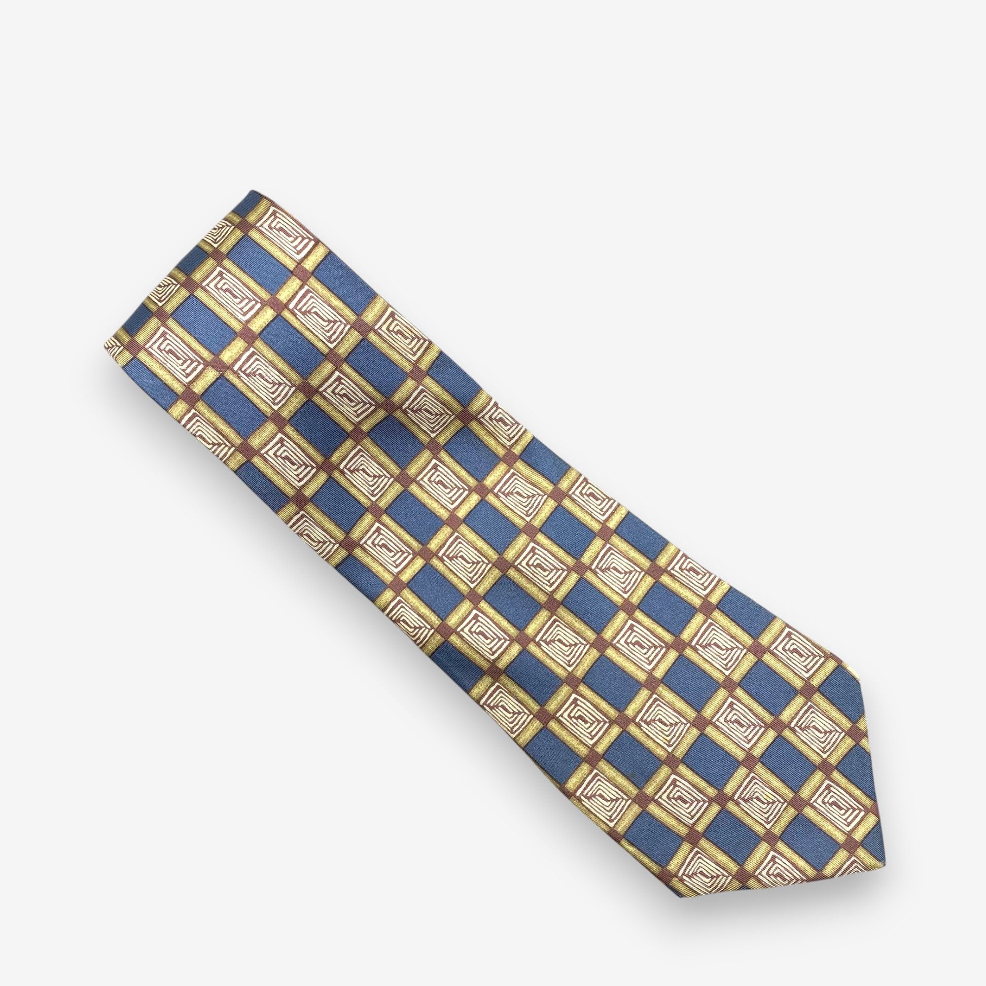 Japanese Brand Vintage Pierre Balmain SILK Necktie Cravate Pure Silk Size ONE SIZE - 2 Thumbnail