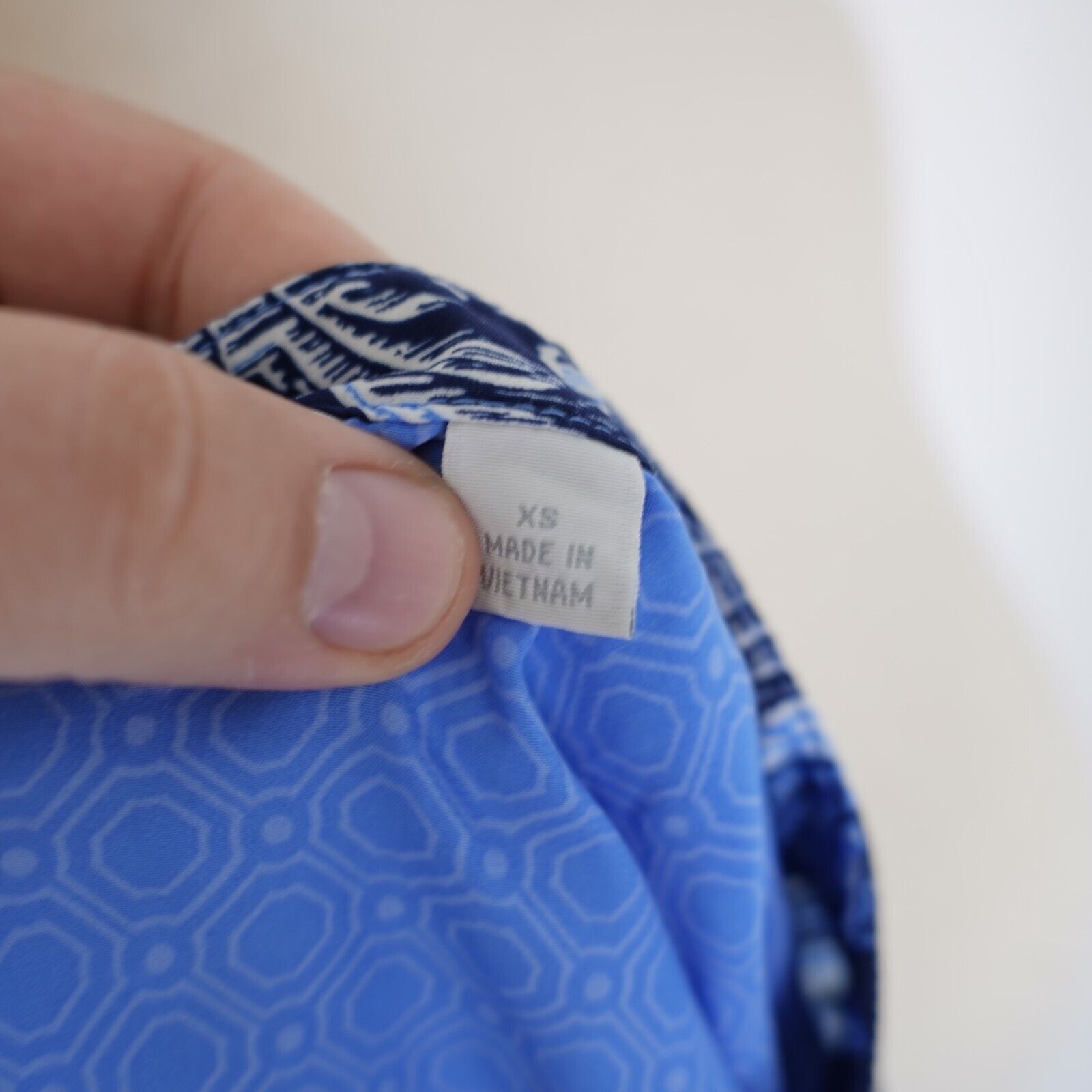 Designer New York & Company Blue Long Sleeve Lightweight Floral Blous Size XS / US 0-2 / IT 36-38 - 9 Thumbnail