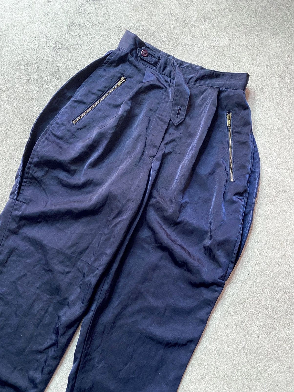 Issey Miyake 80s ISSEY MIYAKE Archive Trouser Pants Size 28" / US 6 / IT 42 - 4 Thumbnail