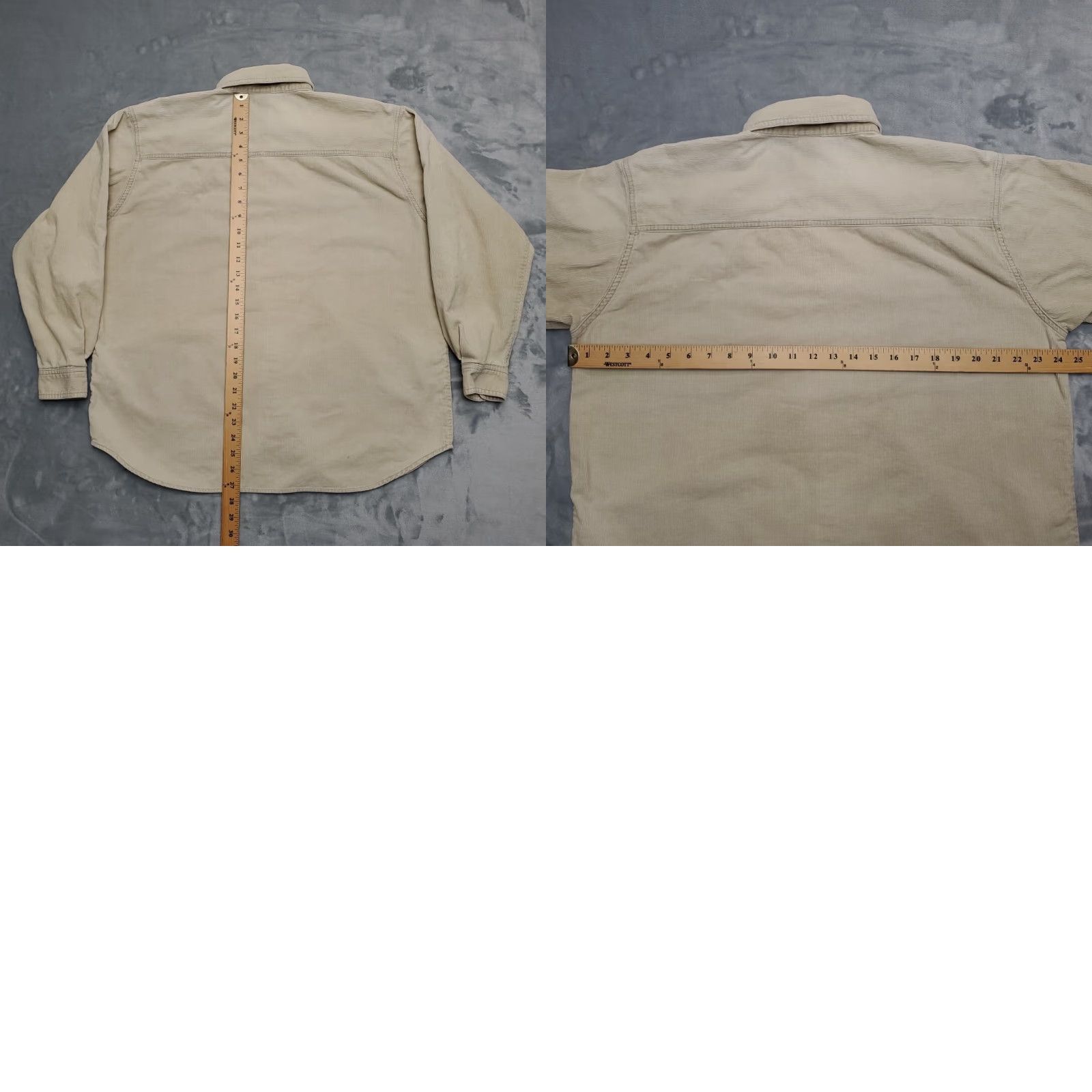 Vintage VINTAGE Looney Tunes Shirt Womens M Tan Corduroy Tweety Button Up Casual Size M / US 6-8 / IT 42-44 - 8 Thumbnail