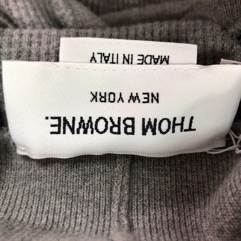 Thom Browne Thom Browne Gray waffle high collar long sleeves Size XS / US 0-2 / IT 36-38 - 5 Thumbnail