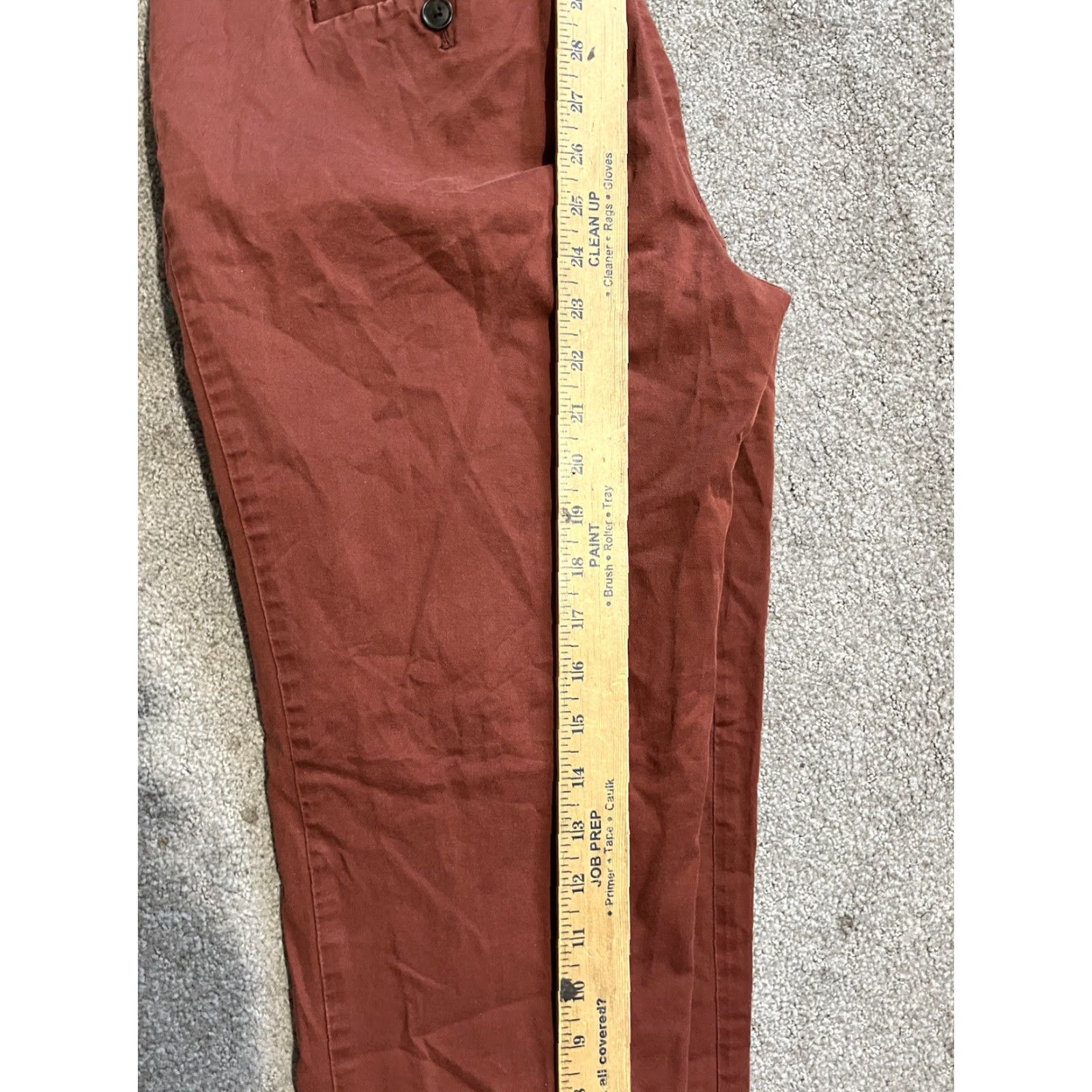 Eddie Bauer Eddie Bauer Pants Womens 8 Brown Ankle Crop Tapered Utility Pockets Stretch Twill Cotton Spandex Regular Wear Mens, Womens, Girls, or Boys Size 30" / US 8 / IT 44 - 6 Thumbnail