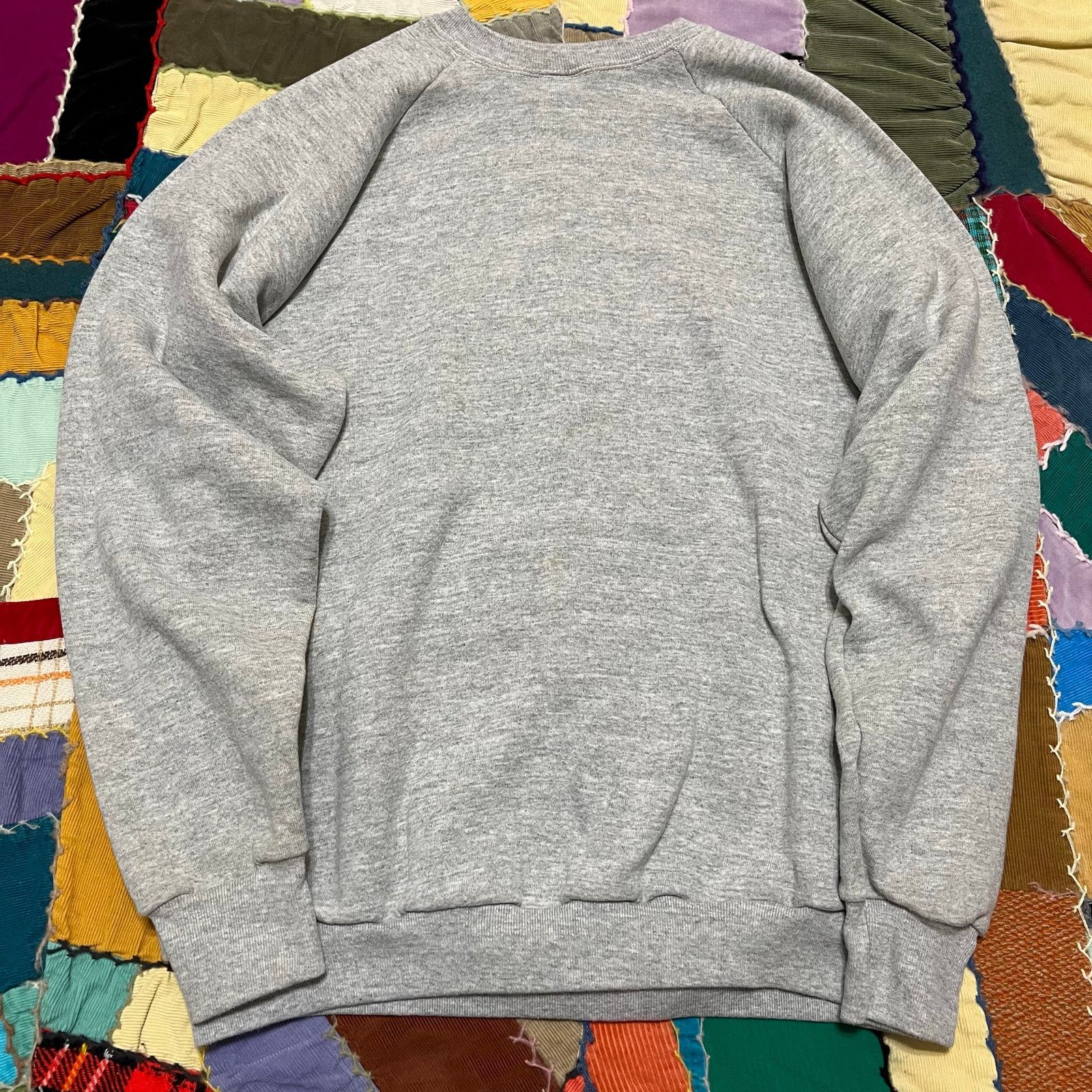 Fruit Of The Loom Vintage Auto Garage Repair Shop Black Tire Paint Crewneck Size US XL / EU 56 / 4 - 2 Thumbnail