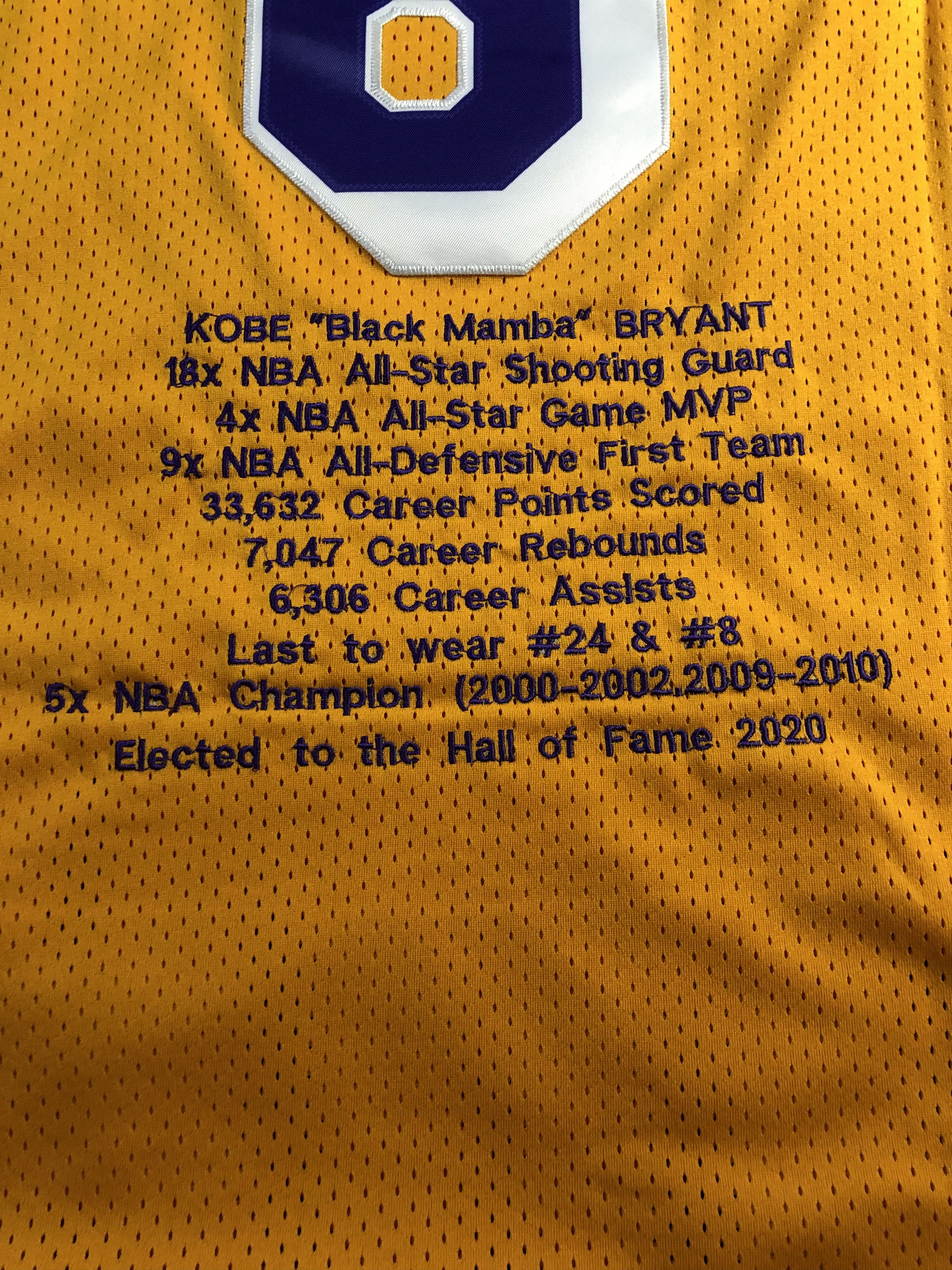 Vintage Kobe Lakers Yellow Jersey Size US M / EU 48-50 / 2 - 3 Thumbnail