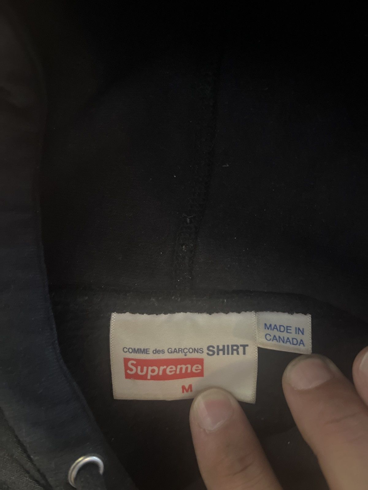 Comme des Garcons × Comme des Garcons SHIRT × Supreme Supreme X COMME des GARÇONS Sweatshirt Size US M / EU 48-50 / 2 - 3 Thumbnail