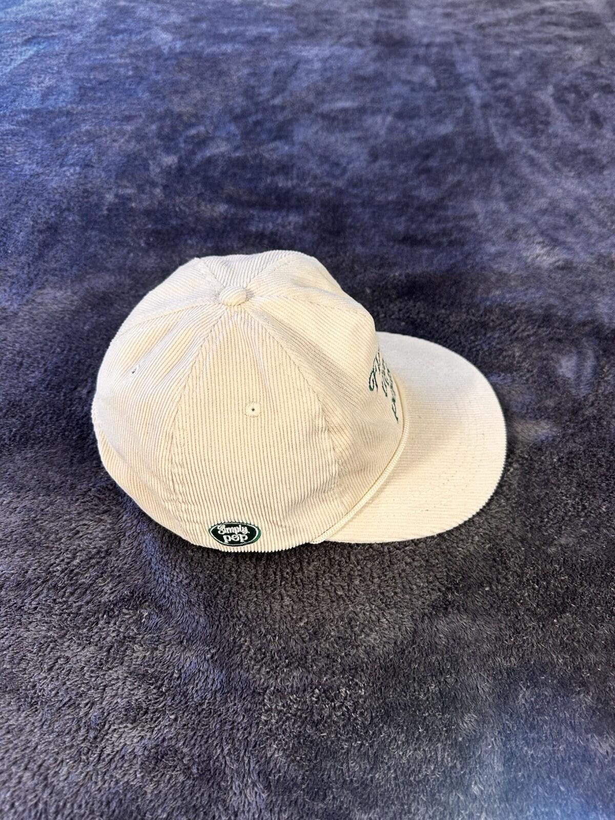 Other Simply Pops Beige Hat ‘Flavor That Pops' Embroidery Men Size ONE SIZE - 2 Thumbnail