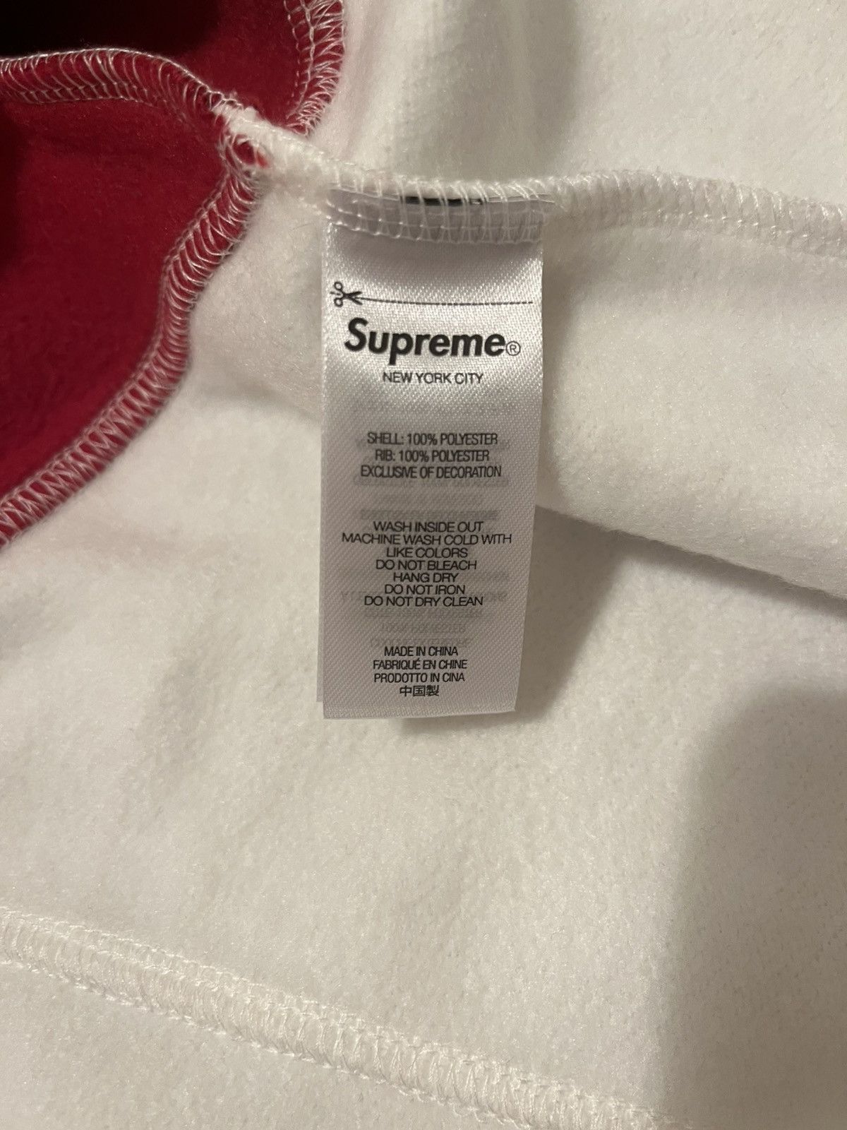 Supreme supreme football zip up white Size US M / EU 48-50 / 2 - 3 Thumbnail