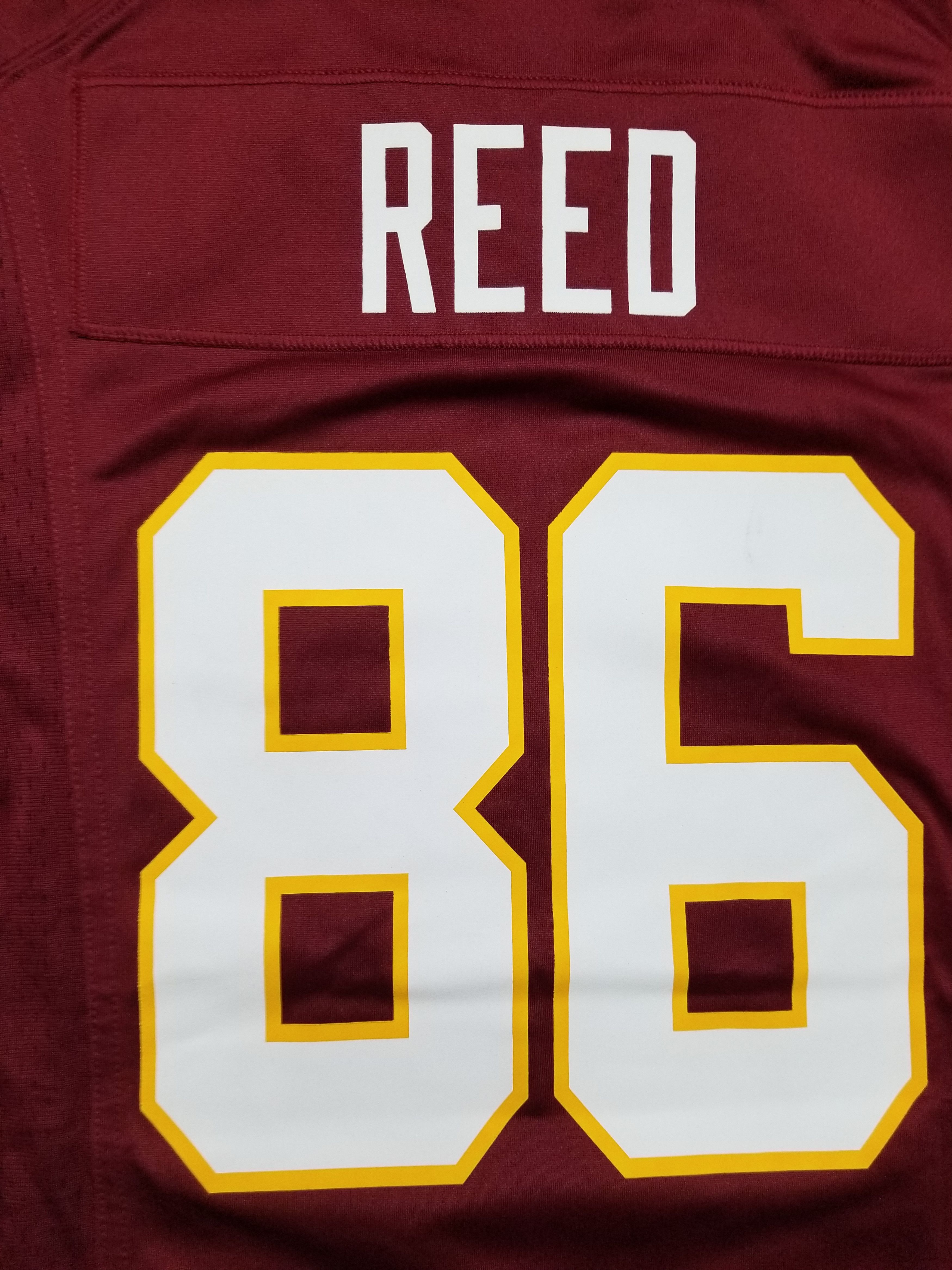 Nike Nike Washington Redskins Reed #86 Burgundy NFL Jersey Size US S / EU 44-46 / 1 - 6 Thumbnail