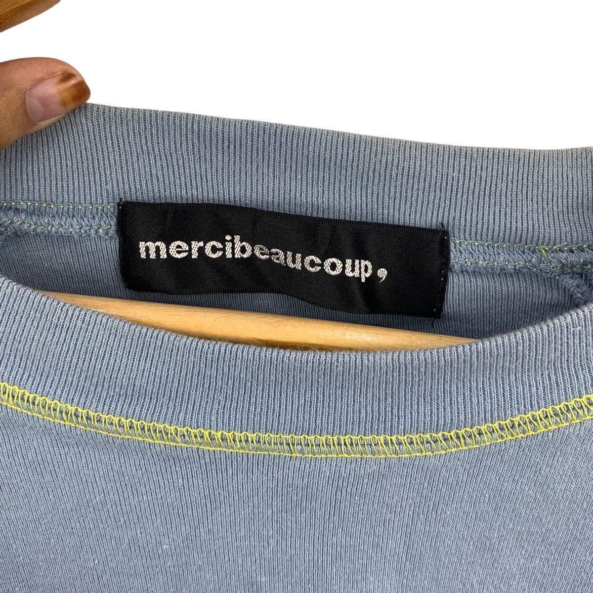 Tsumori Chisato TSUMORI CHISATO MERCIBEAUCOUP Ne-Net Tee Shirt Top Eiffel Size XL / US 12-14 / IT 48-50 - 6 Thumbnail