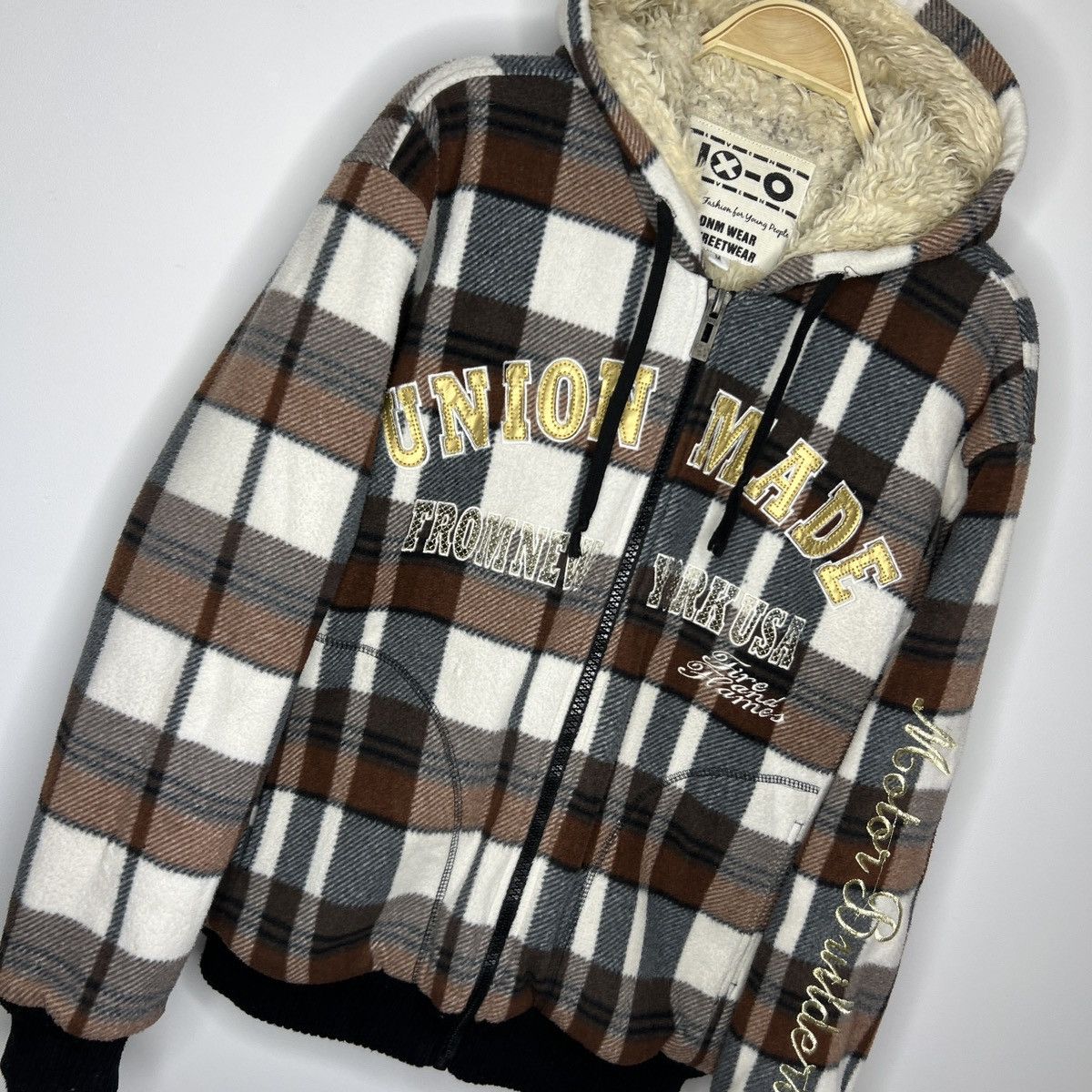Christian Audigier ❄️❄️ Union Made Like Ed Hardy Drip Zip Hoodie Fur Drip Rare Size US M / EU 48-50 / 2 - 4 Thumbnail