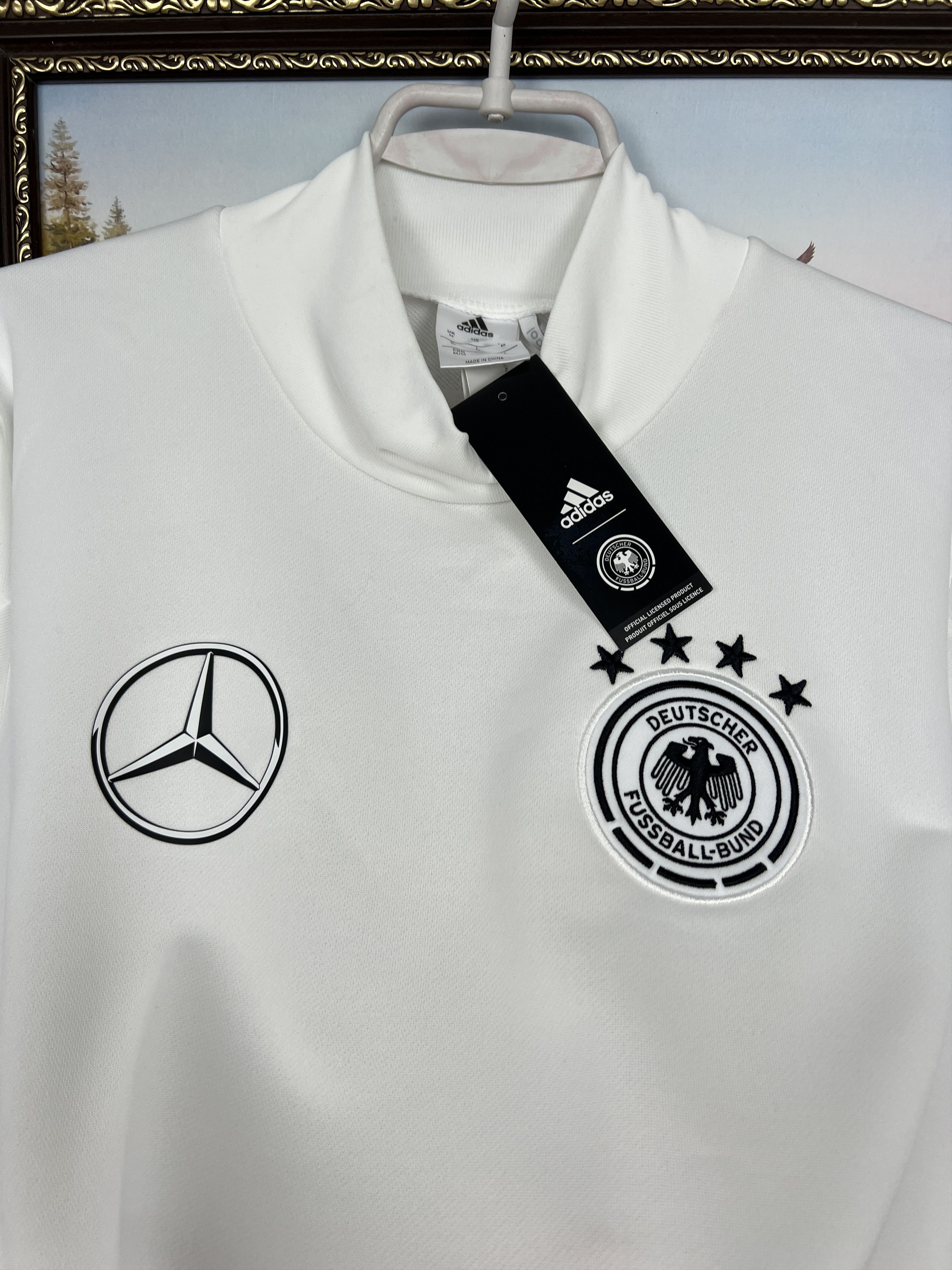 Mercedes-Benz Adidas Germany Mercedes Benz Football Train Sweatshirt Size US M / EU 48-50 / 2 - 3 Thumbnail