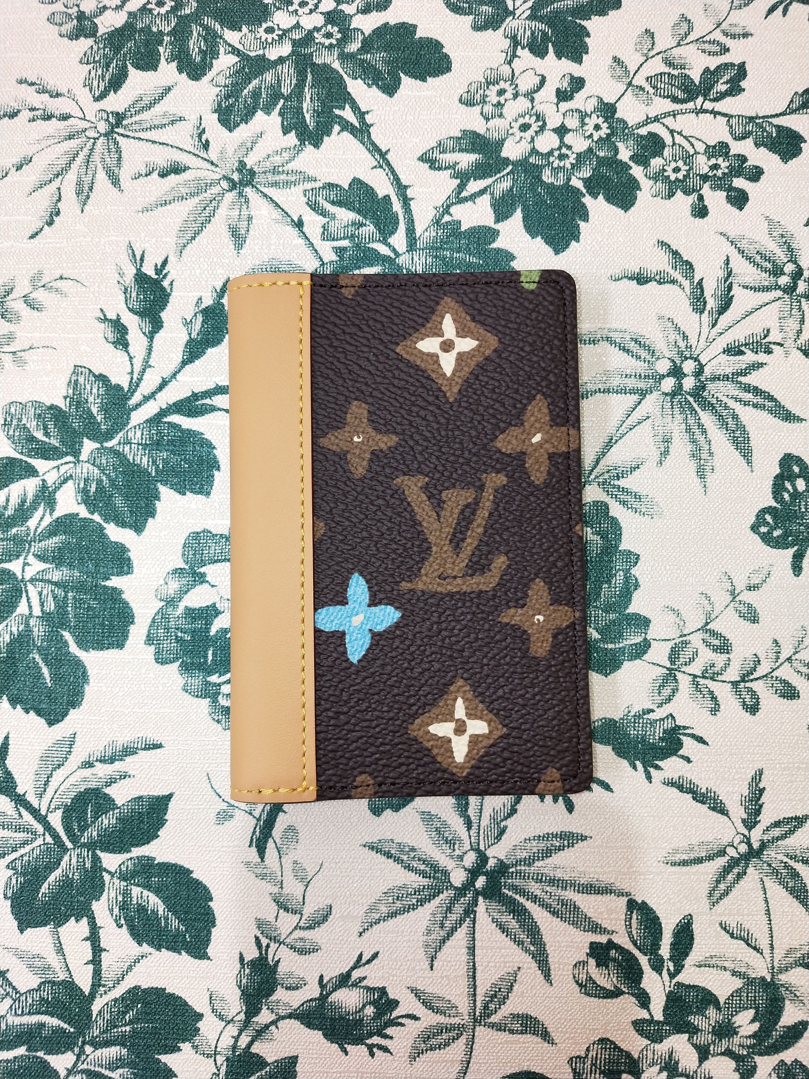 Pre-owned Louis Vuitton Tyler The Creator Monogram Pocket Organizer In Brown