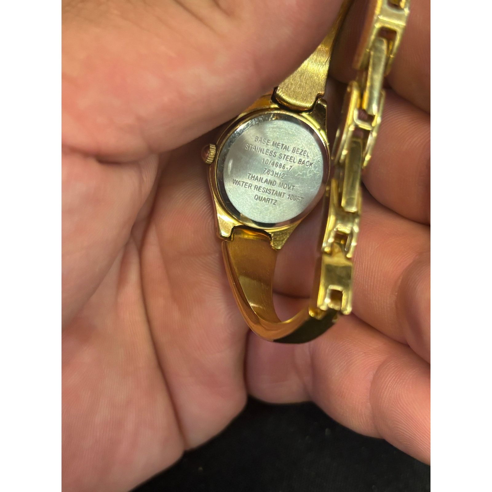 Anne Klein Anne Klein Gold Tone Women’s Watch! New Battery! Size ONE SIZE - 4 Thumbnail