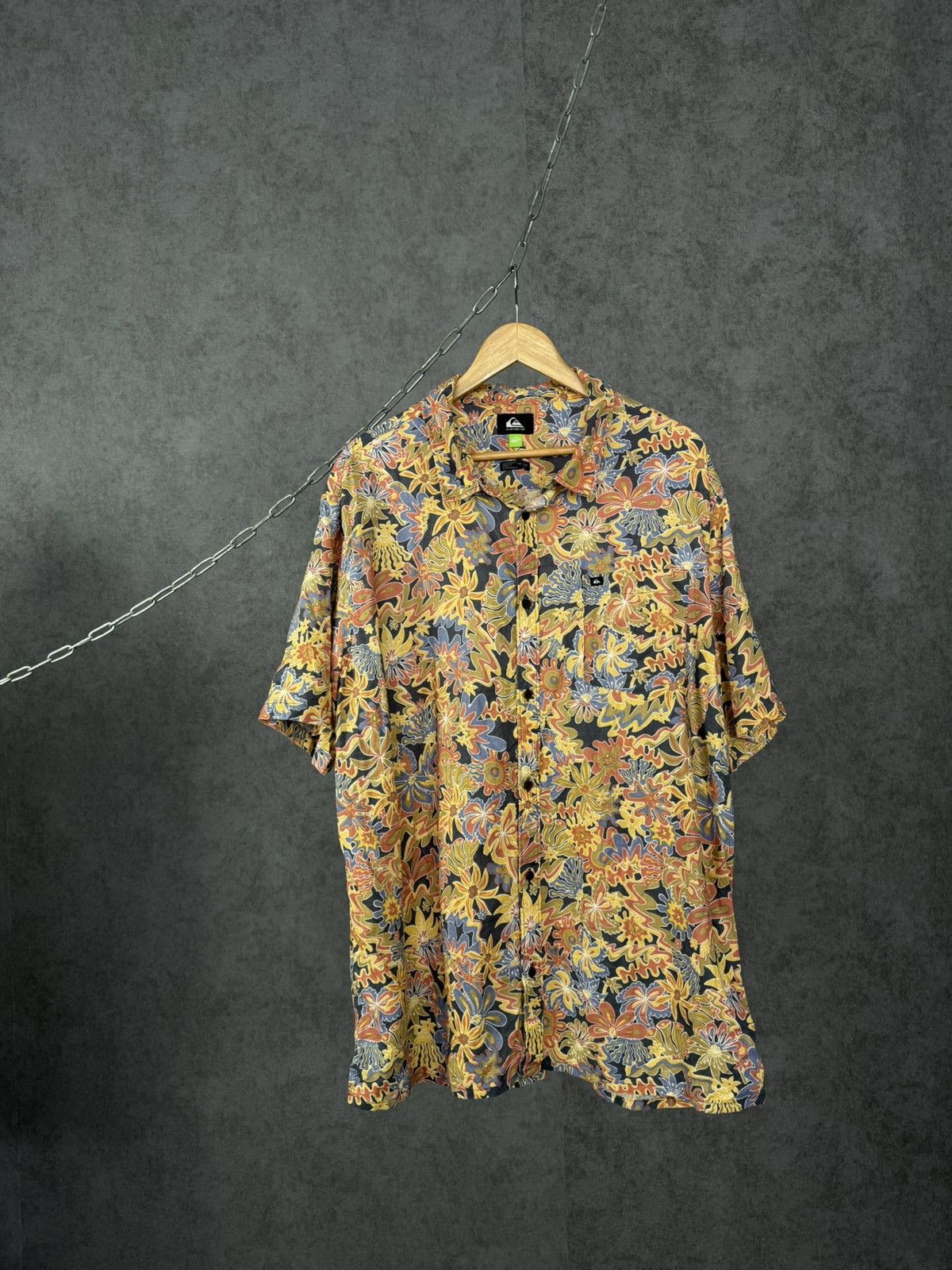 Quiksilver Quiksilver crazy Hawaiian outdoor shirt Size US XXL / EU 58 / 5 - 1 Thumbnail