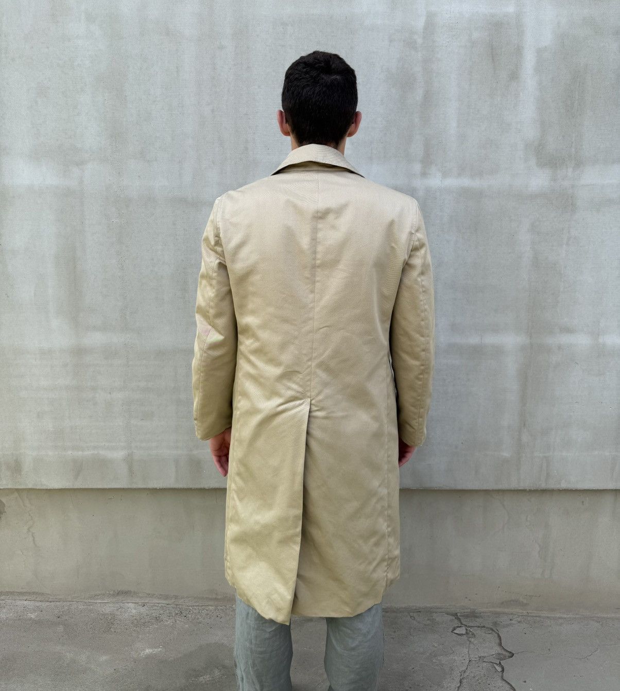 Burberry Burberrys Men Vintage Beige Trench Coat Nova Check Size US S / EU 44-46 / 1 - 4 Thumbnail