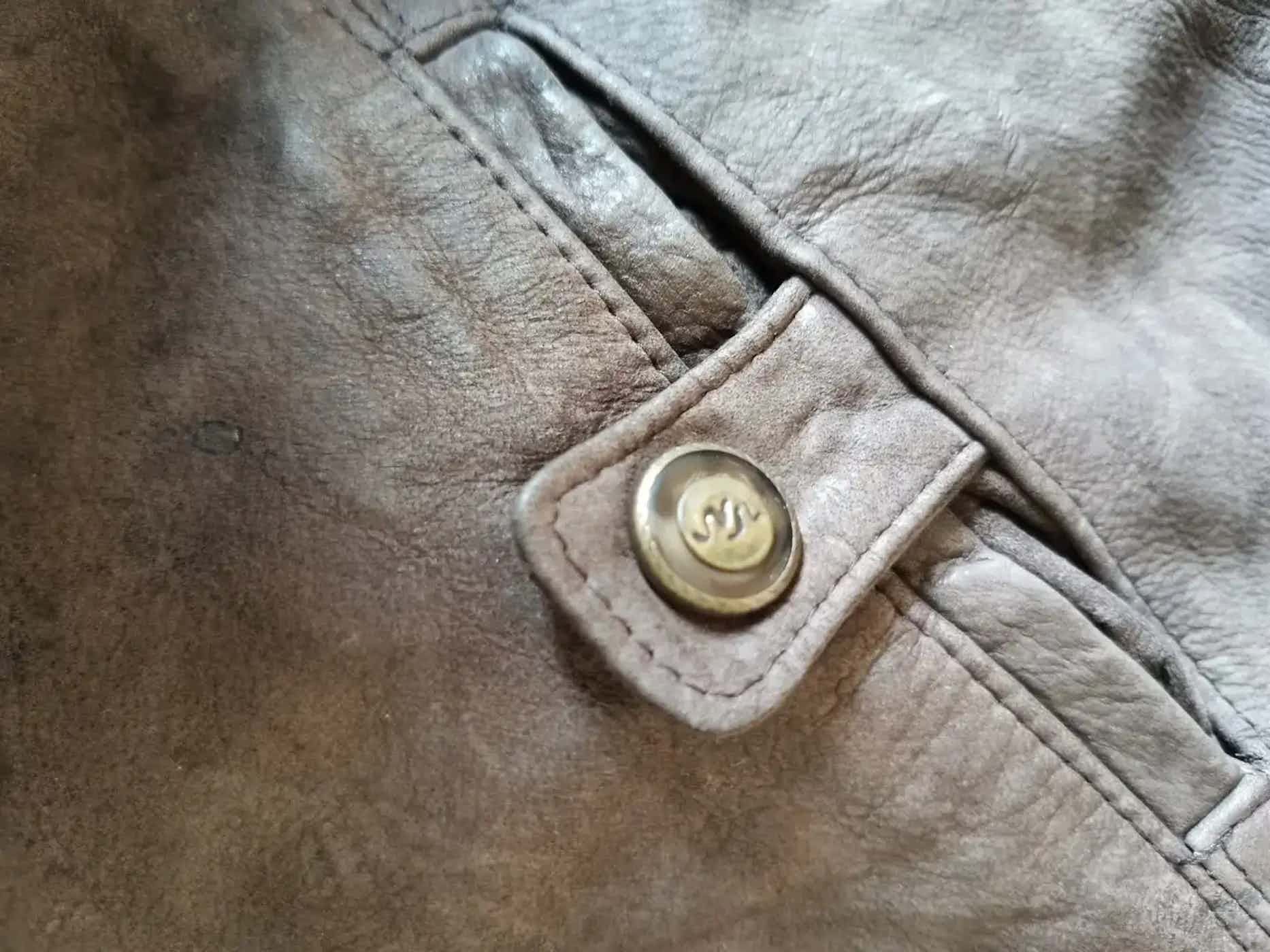 Vintage Vintage Via Nuova Leather Jacket Size US XXL / EU 58 / 5 - 6 Thumbnail
