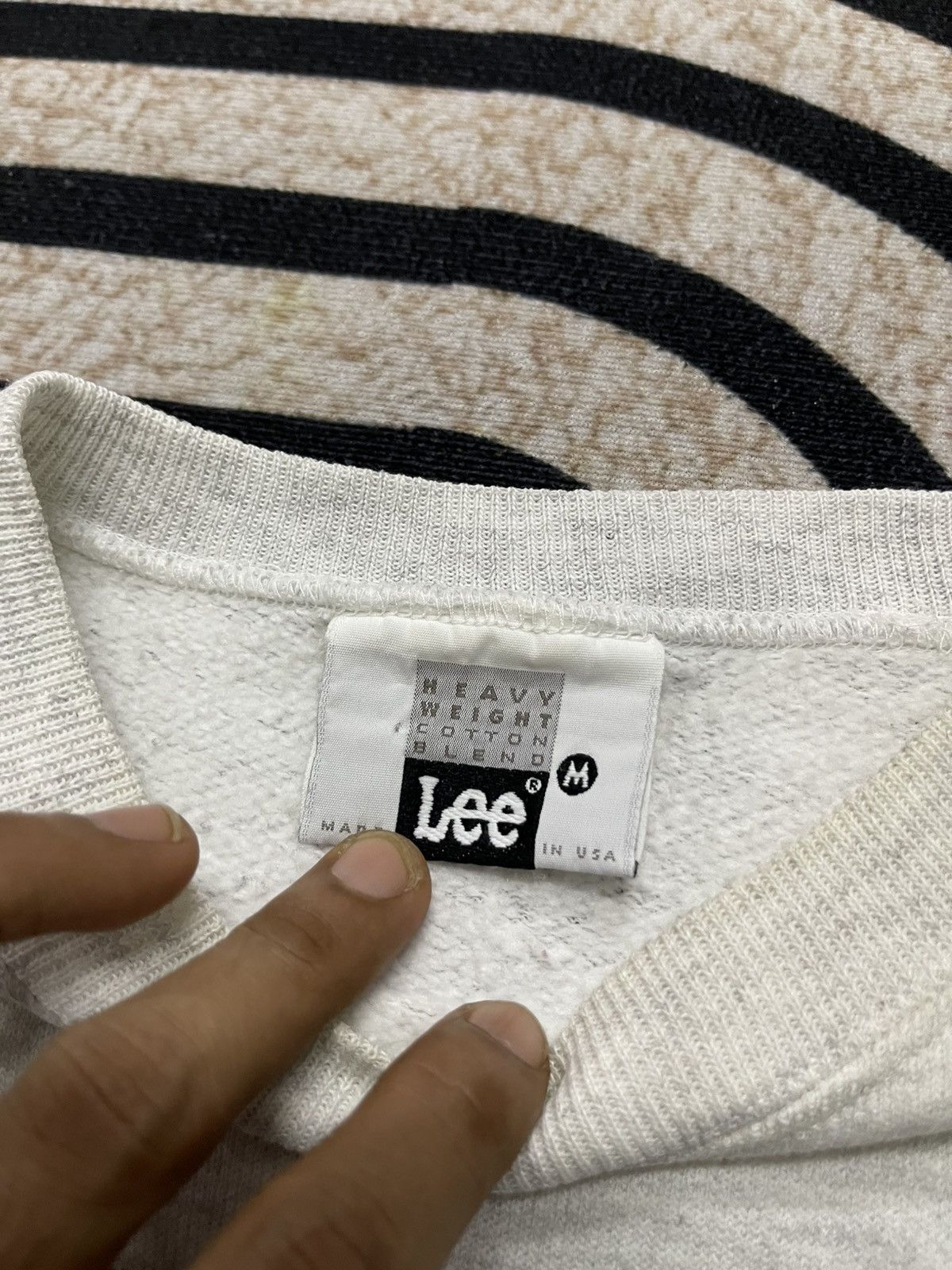 Lee 90s LEE BIG LOGO CREWNECK NICE DESIGN Size US M / EU 48-50 / 2 - 7 Thumbnail