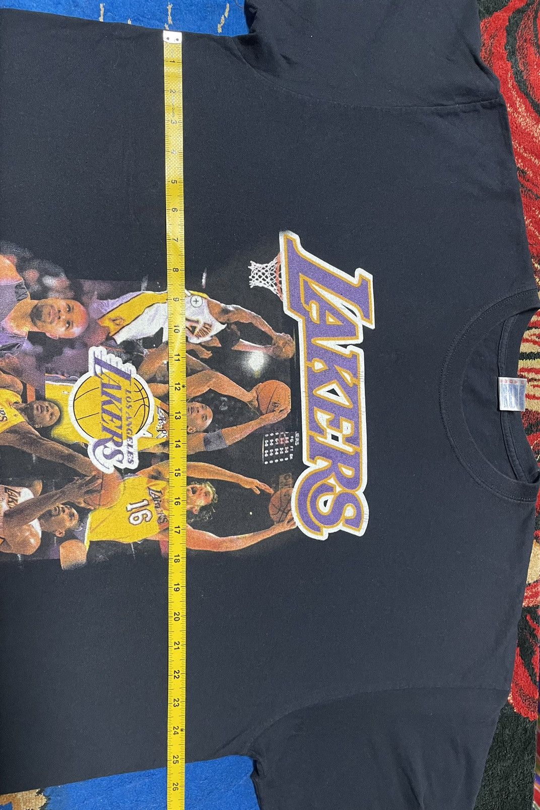NBA × Vintage Vintage NBA Los Angeles Laker T-Shirt. Size US XXL / EU 58 / 5 - 8 Thumbnail