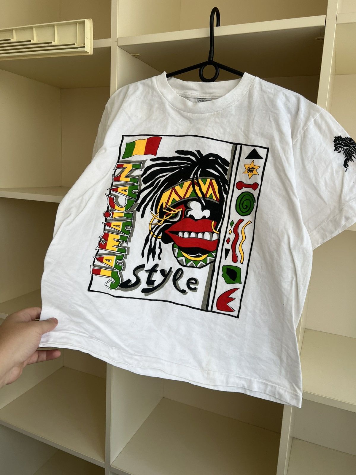 Vintage Vintage Bob Marley Jamaican Style T-Shirt Rare Rasta Freedom Size US L / EU 52-54 / 3 - 11 Thumbnail