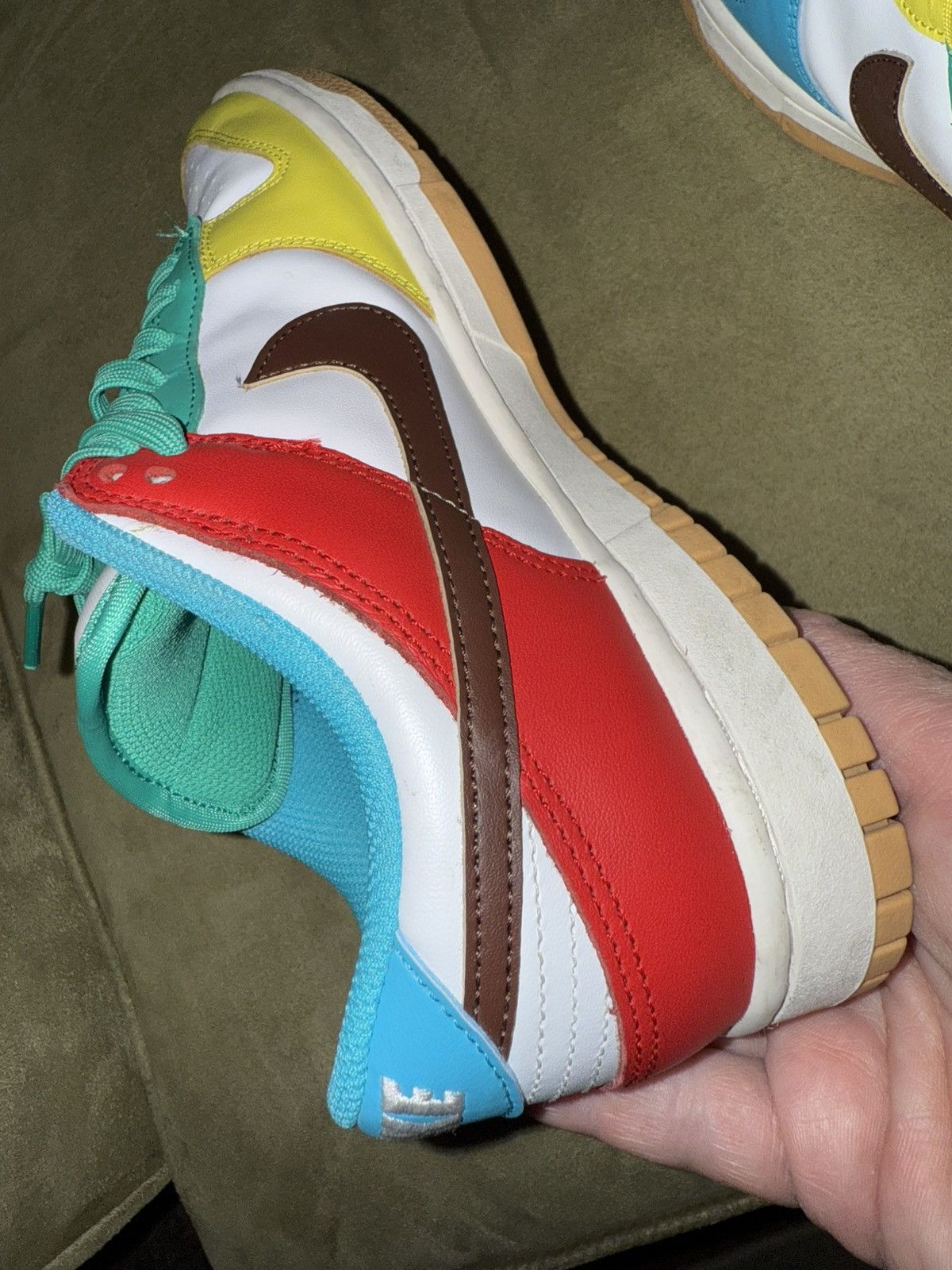 Nike Nike Dunk SE Low “Free .99” White, VNDS! All-OG! size 8 MINT Size US 8 / EU 41 - 9 Thumbnail