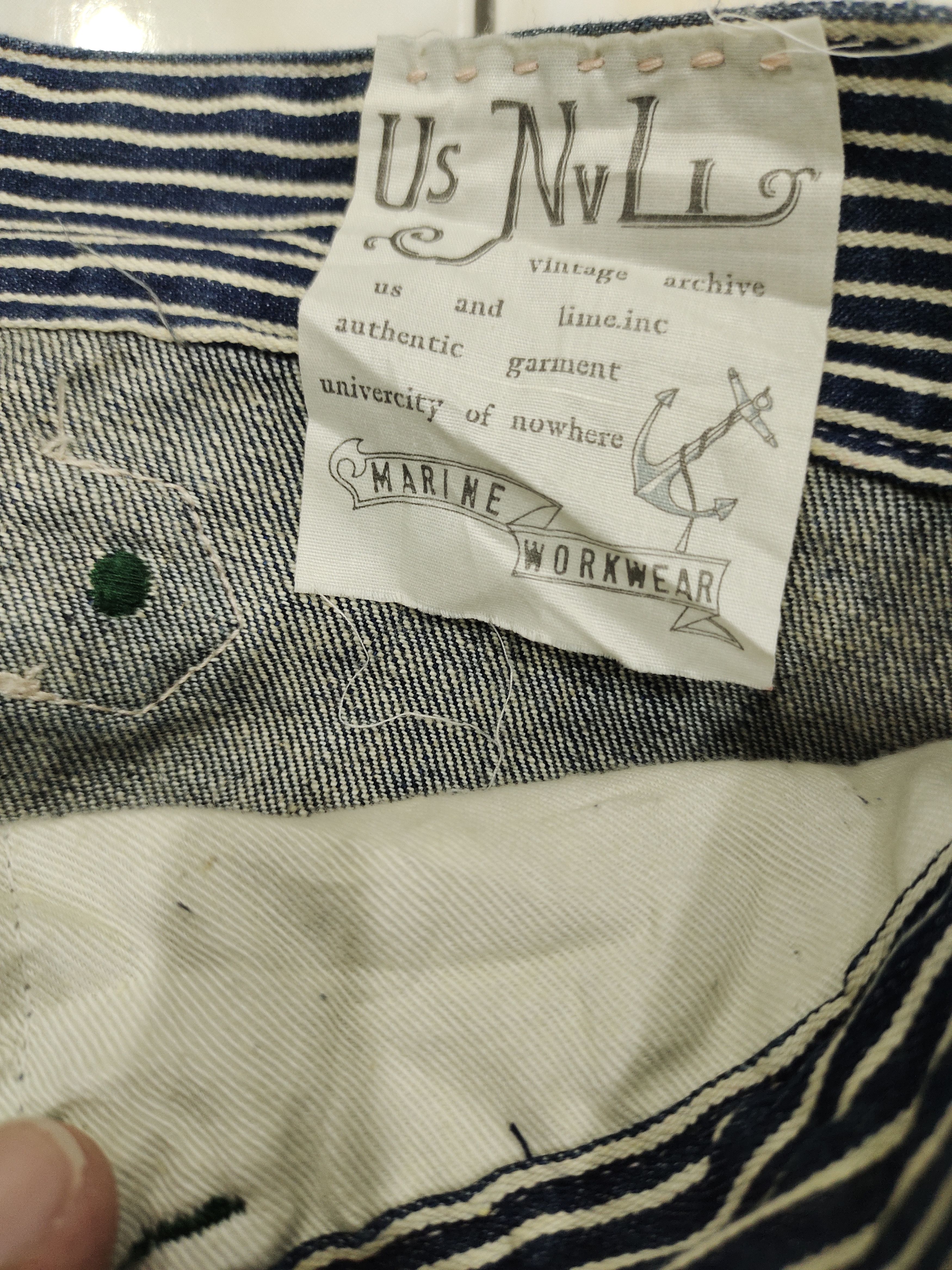 Japanese Brand If six was nine style Maxi Denim Skirt Size 33" - 12 Thumbnail