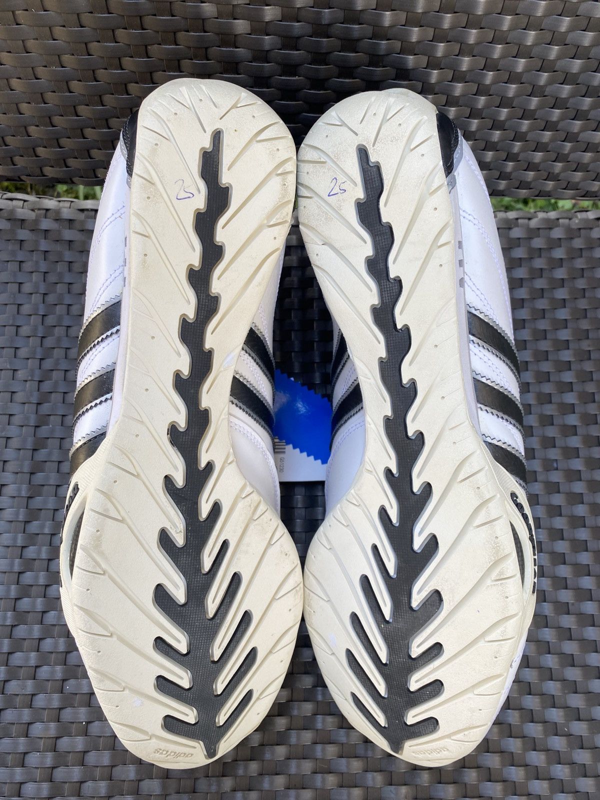 Adidas Adidas Goodyear Leather Sneakers Y2K Taekwondo New US 13 1/3 Size US 13 / EU 46 - 11 Thumbnail