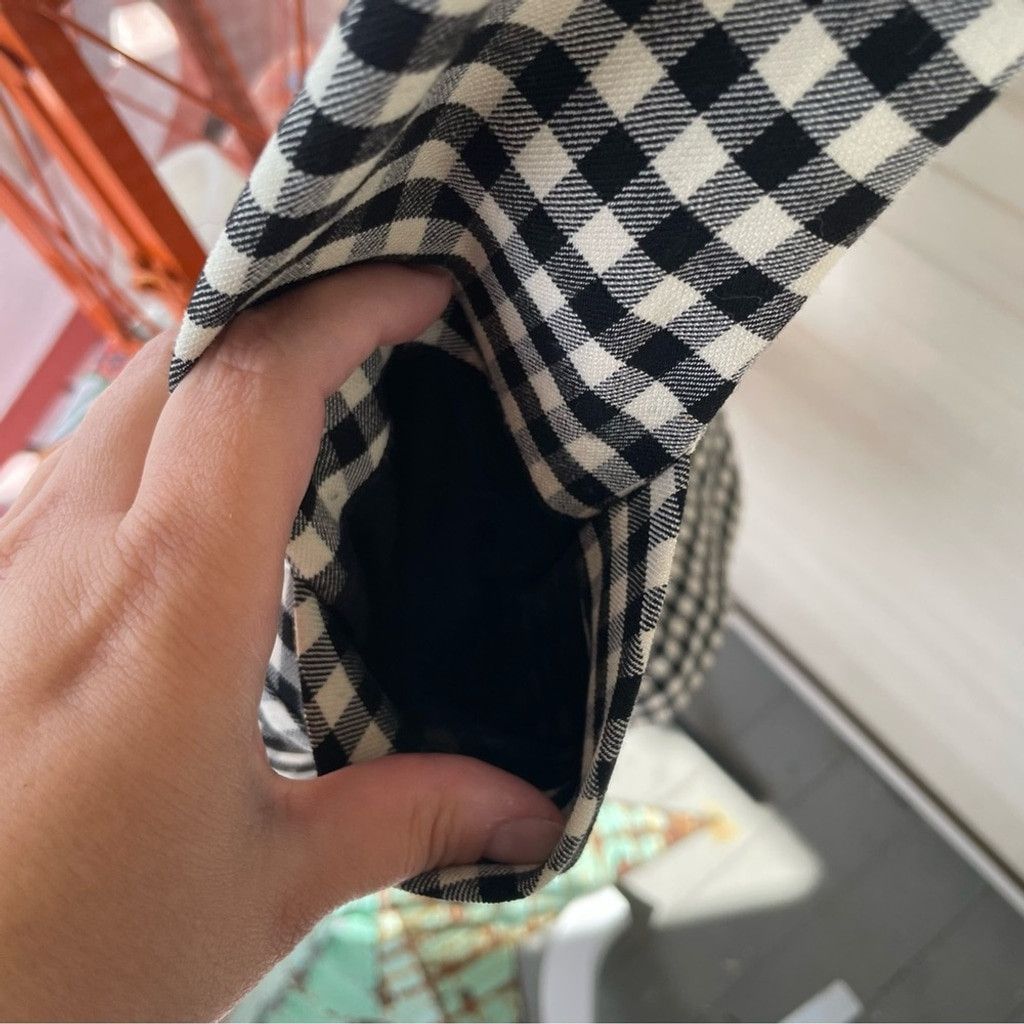 Nicole Miller Nicole Miller Black & White Gingham Print Dress Size 4 Size S / US 4 / IT 40 - 3 Thumbnail