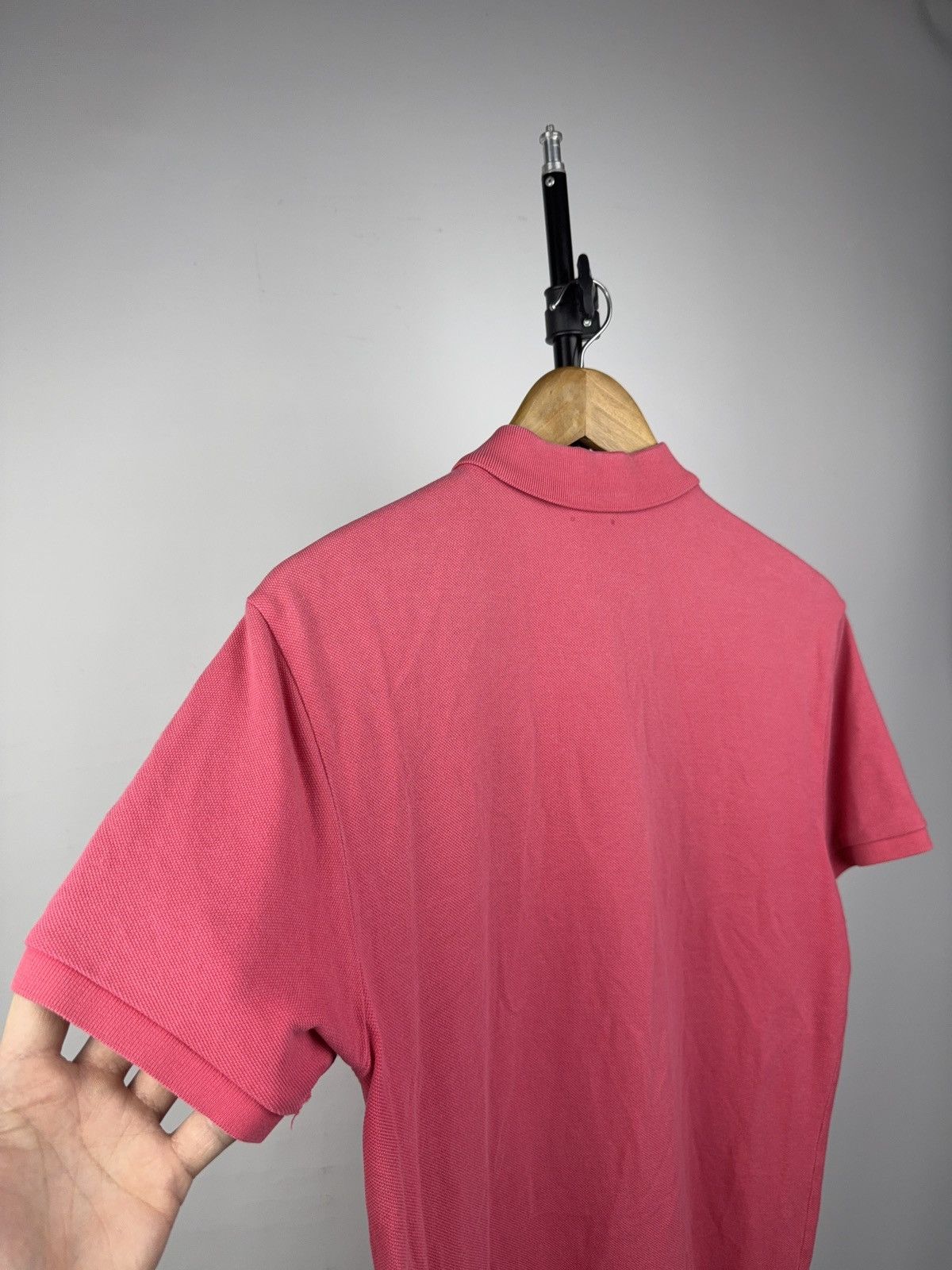 Polo Ralph Lauren 90s Retro Luxury 90s Polo Ralph Lauren Red Polo Shirt 🐎 Size US M / EU 48-50 / 2 - 9 Thumbnail