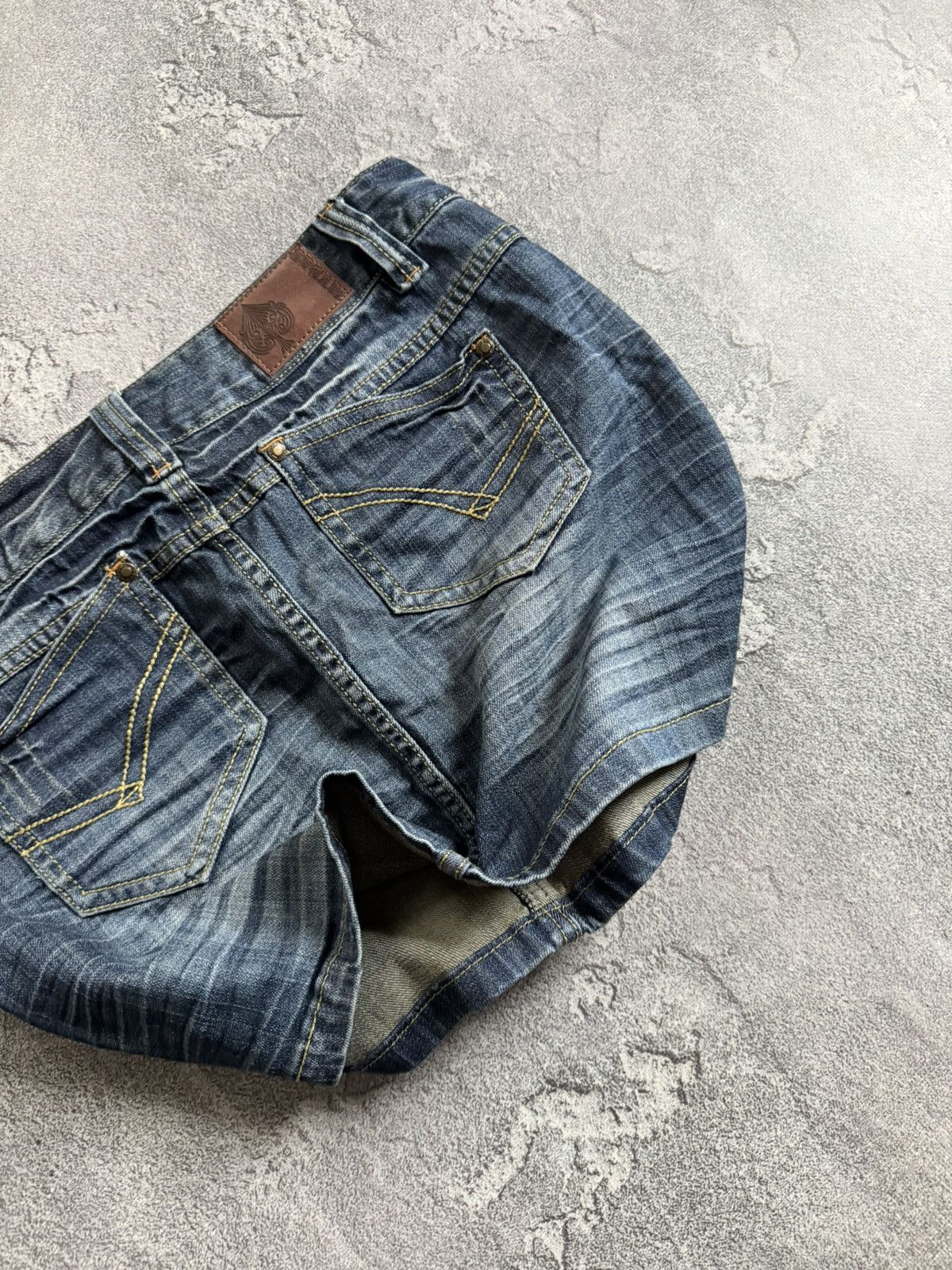 Japanese Brand Y2K avantgarde denim mini skirt hysteric glamour japanese Size 27" / US 4 / IT 40 - 6 Thumbnail