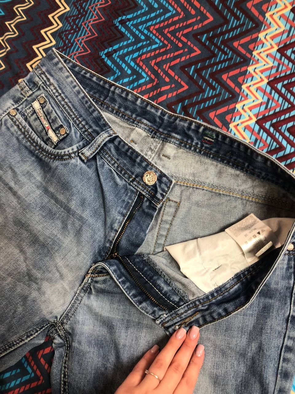 Diesel Vintage Diesel Distressed Boot cut denim faded jeans washed Size US 36 / EU 52 - 14 Thumbnail