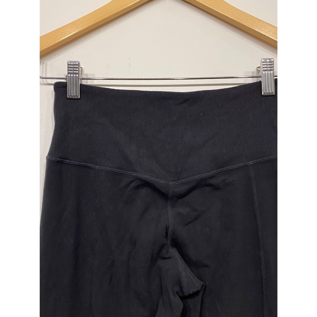 Athleta Athleta Barre Skinny Flare In Powervita Leggings in Black Si Size 24" / US 00 / IT 34 - 3 Thumbnail