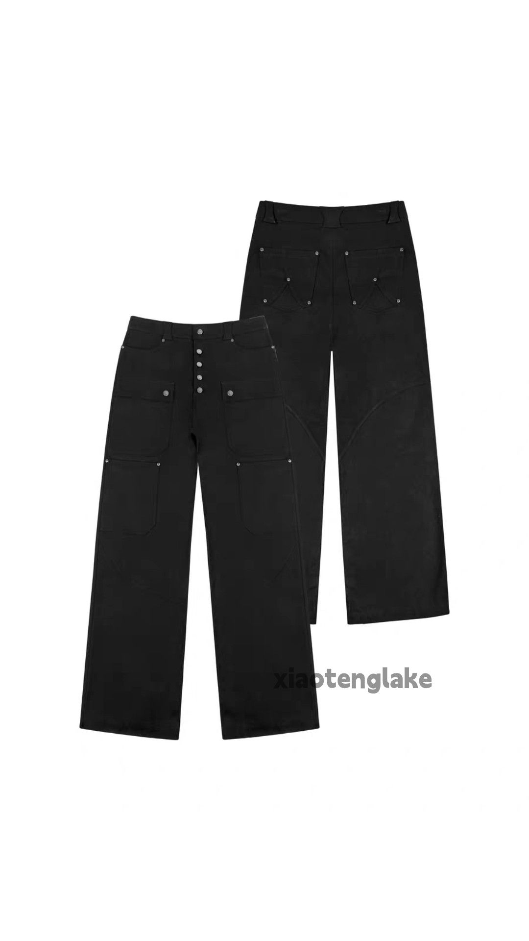 Vintage Unisex outdoor utility loose baggy skate punk pants Size US 34 / EU 50 - 10 Thumbnail