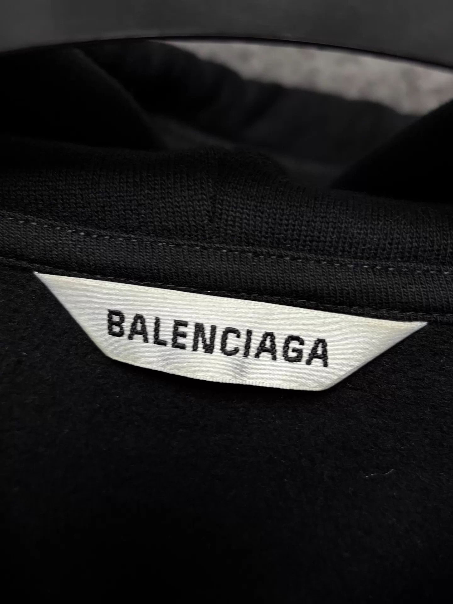 Balenciaga Balenciaga football logo hoodie M black Size M / US 6-8 / IT 42-44 - 3 Thumbnail