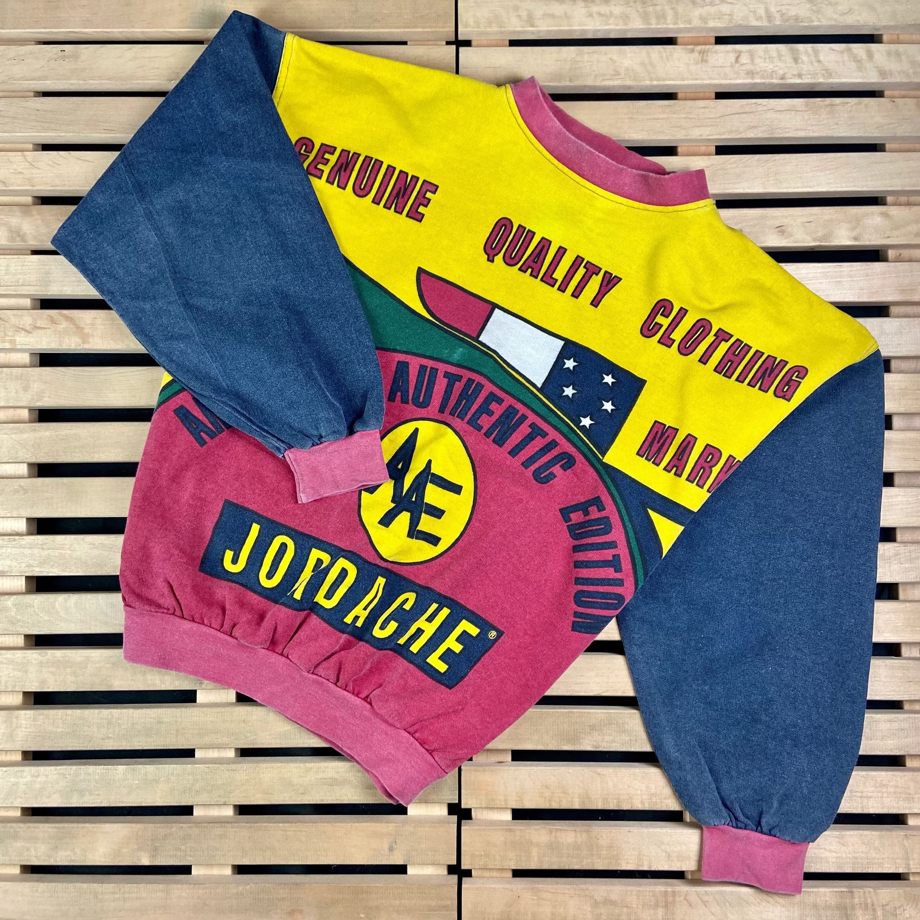 Designer × Vintage Mens Vintage Sweatshirt Jordache America Size M Size US M / EU 48-50 / 2 - 1 Thumbnail