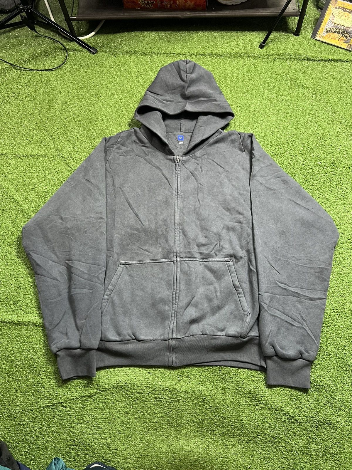 Gap Deadstock Yeezy Gap Zip Up Hoodie Dark Grey unreleased XL 