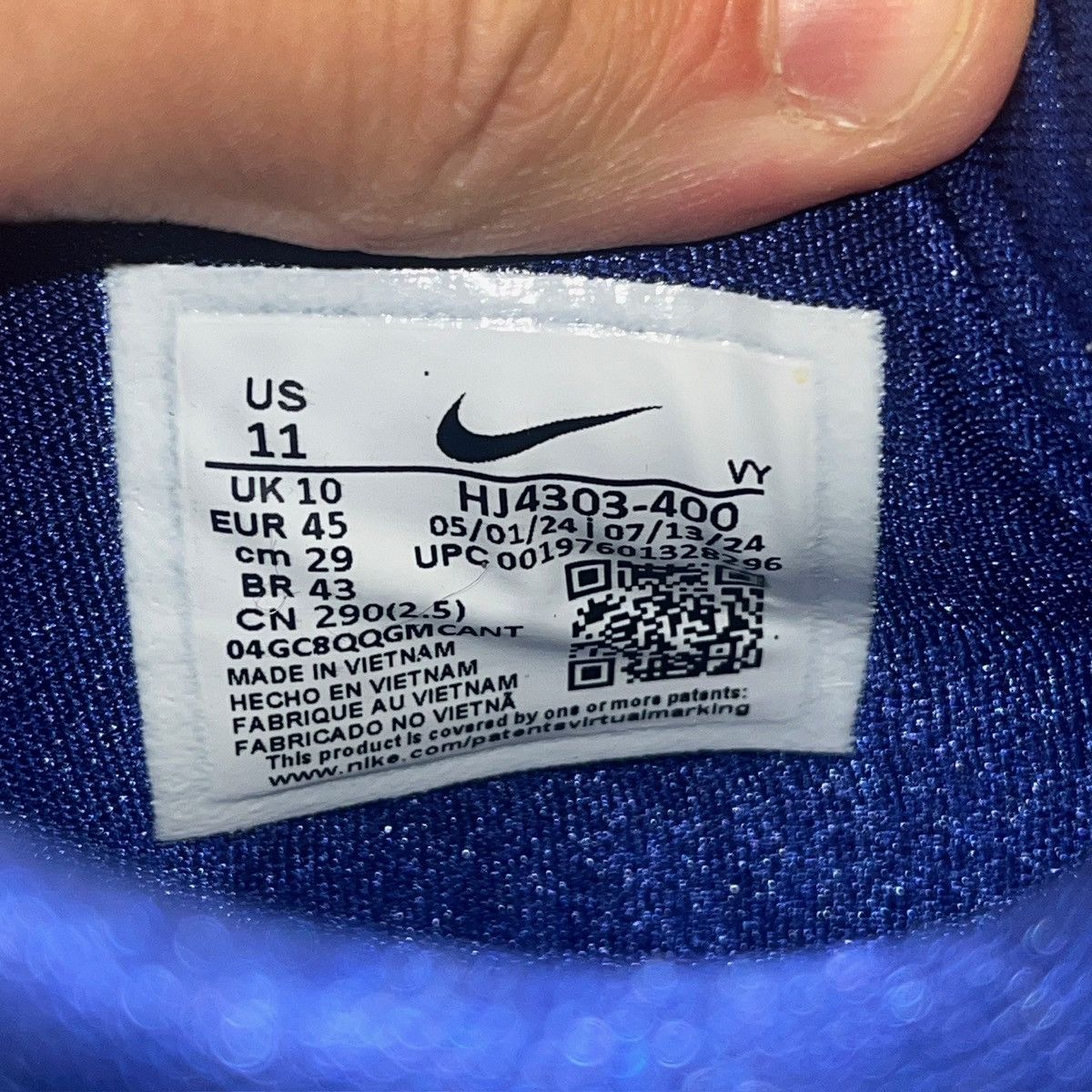 Nike Size 11 - Nike Kobe 5 Protro X-Ray - HJ4303-400 Size US 11 / EU 44 - 6 Thumbnail